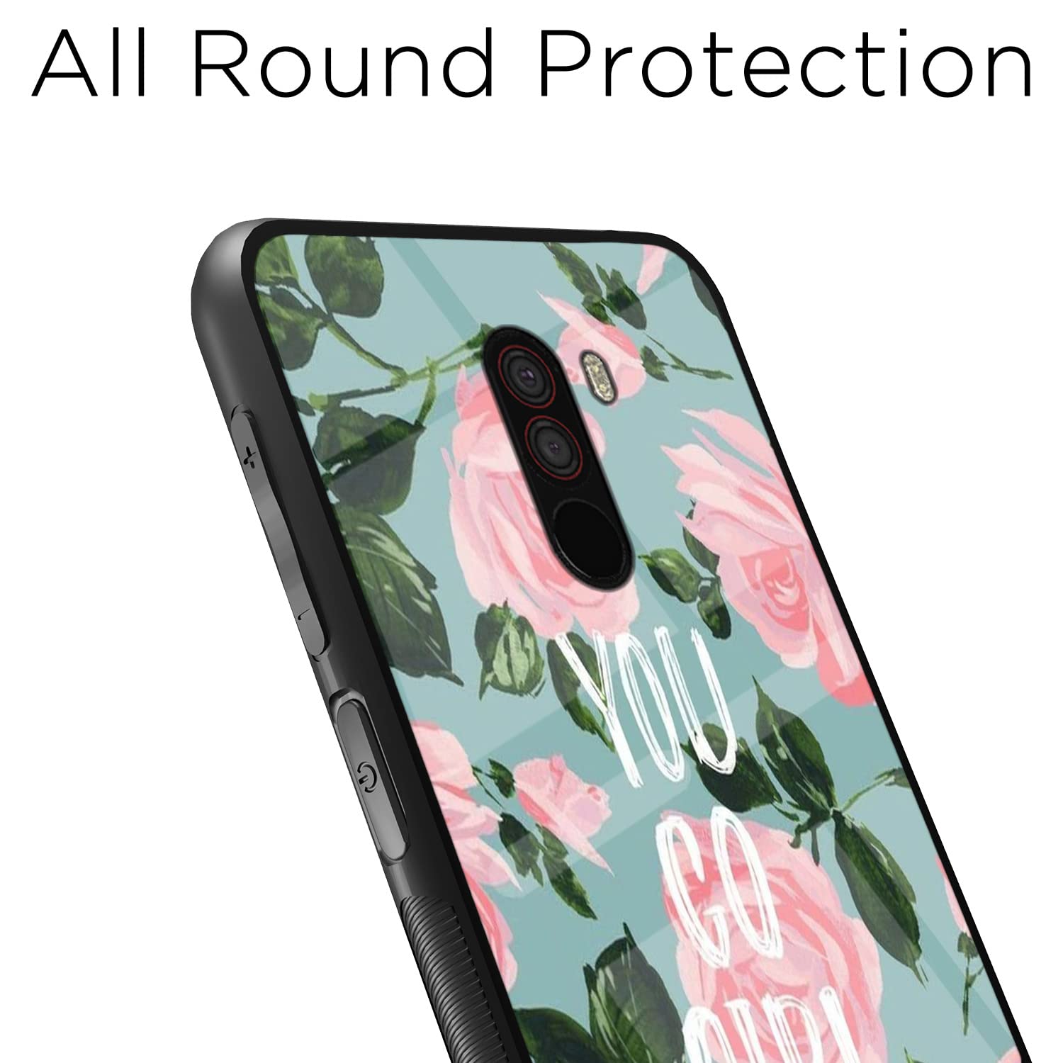 Poco F1 Flower mobile back cover by Pikkme – photo 7