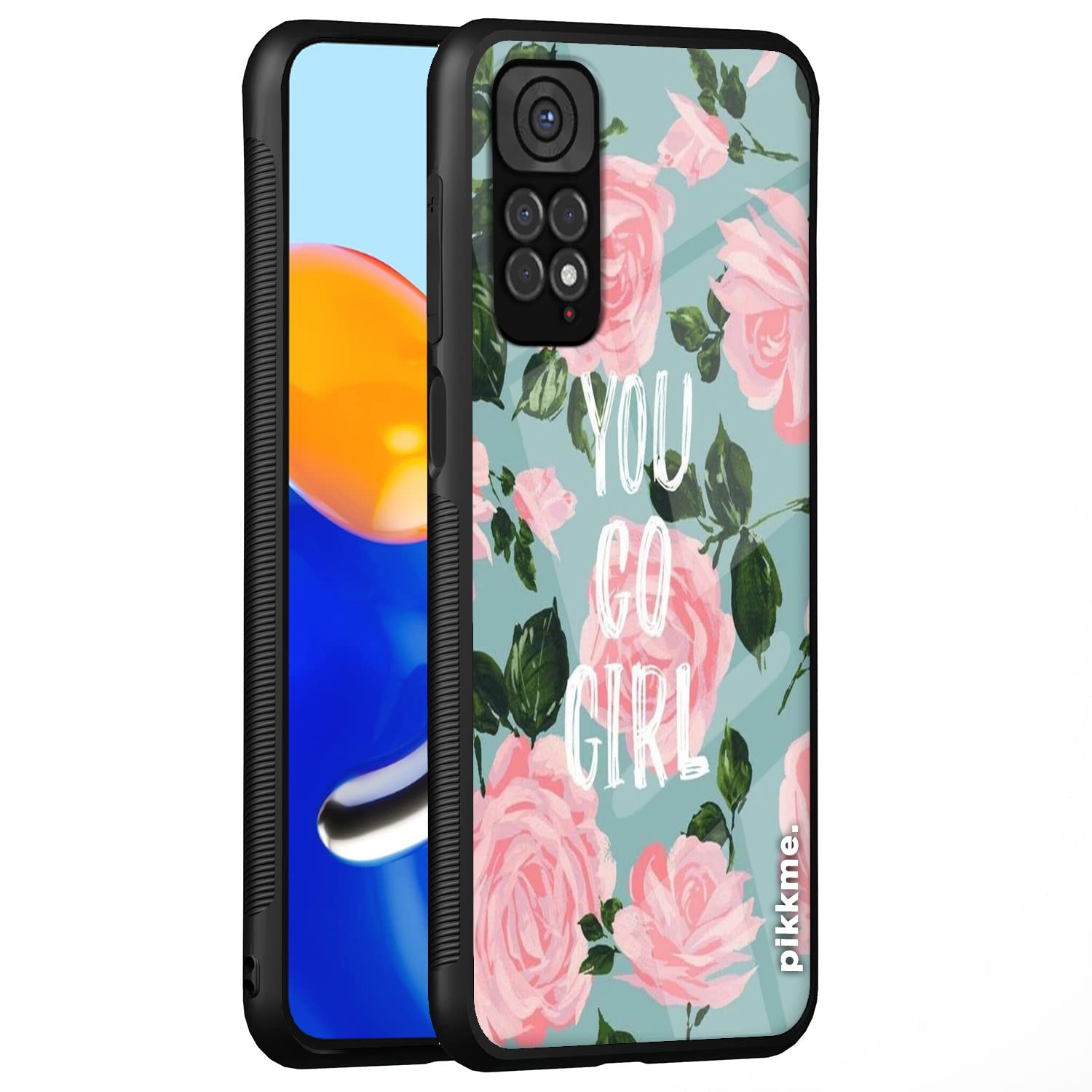 Pikkme Flower back cover for Redmi Note 11/Note 11s