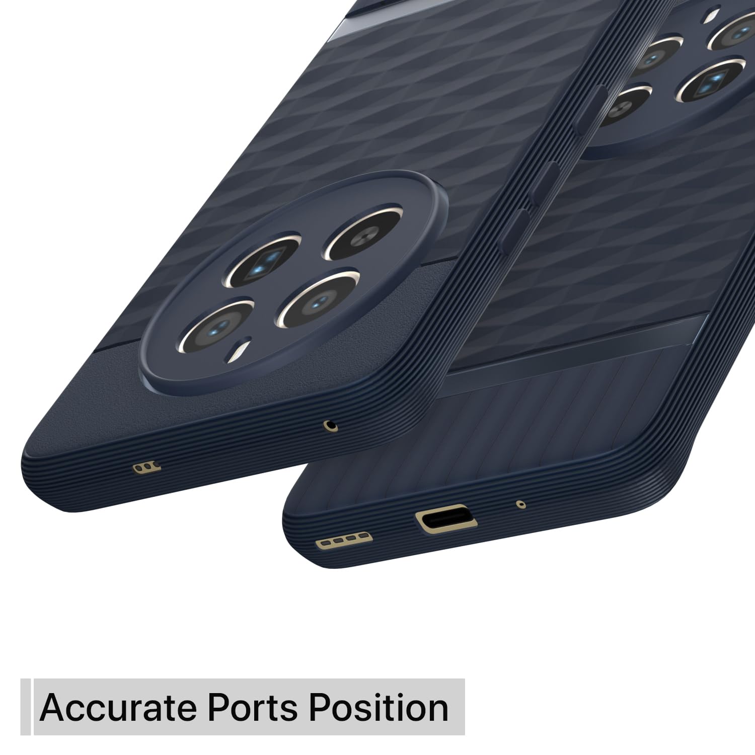 Pikkme Realme 12 Pro 5G / Realme 12 Pro Plus 5G Gencase Back Cover (Blue)