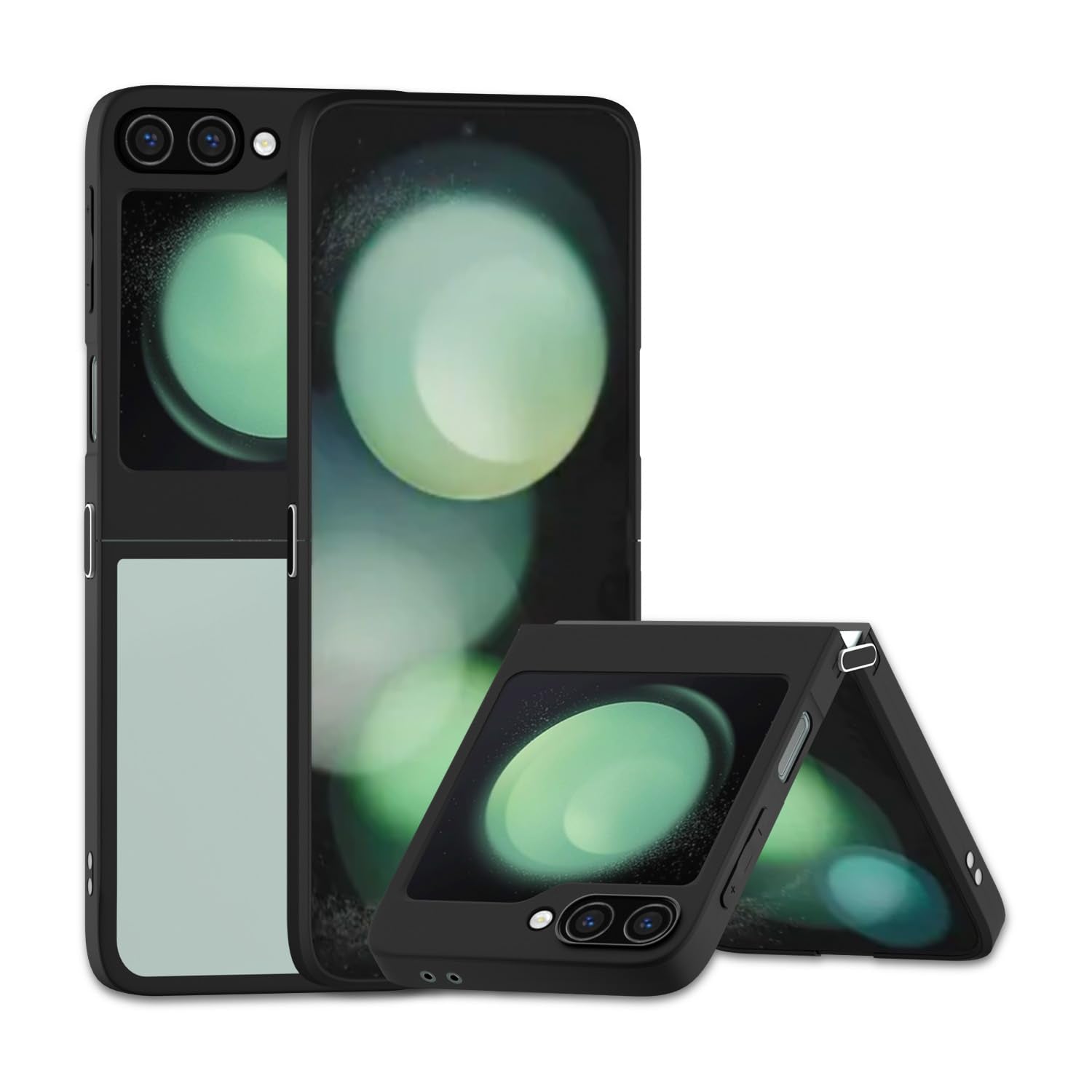 Pikkme Samsung Z Hybrid black mobile flip cover
