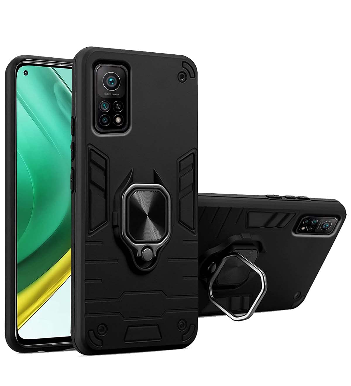 Pikkme Mi 10T Pro D5 Tough Armor black back cover