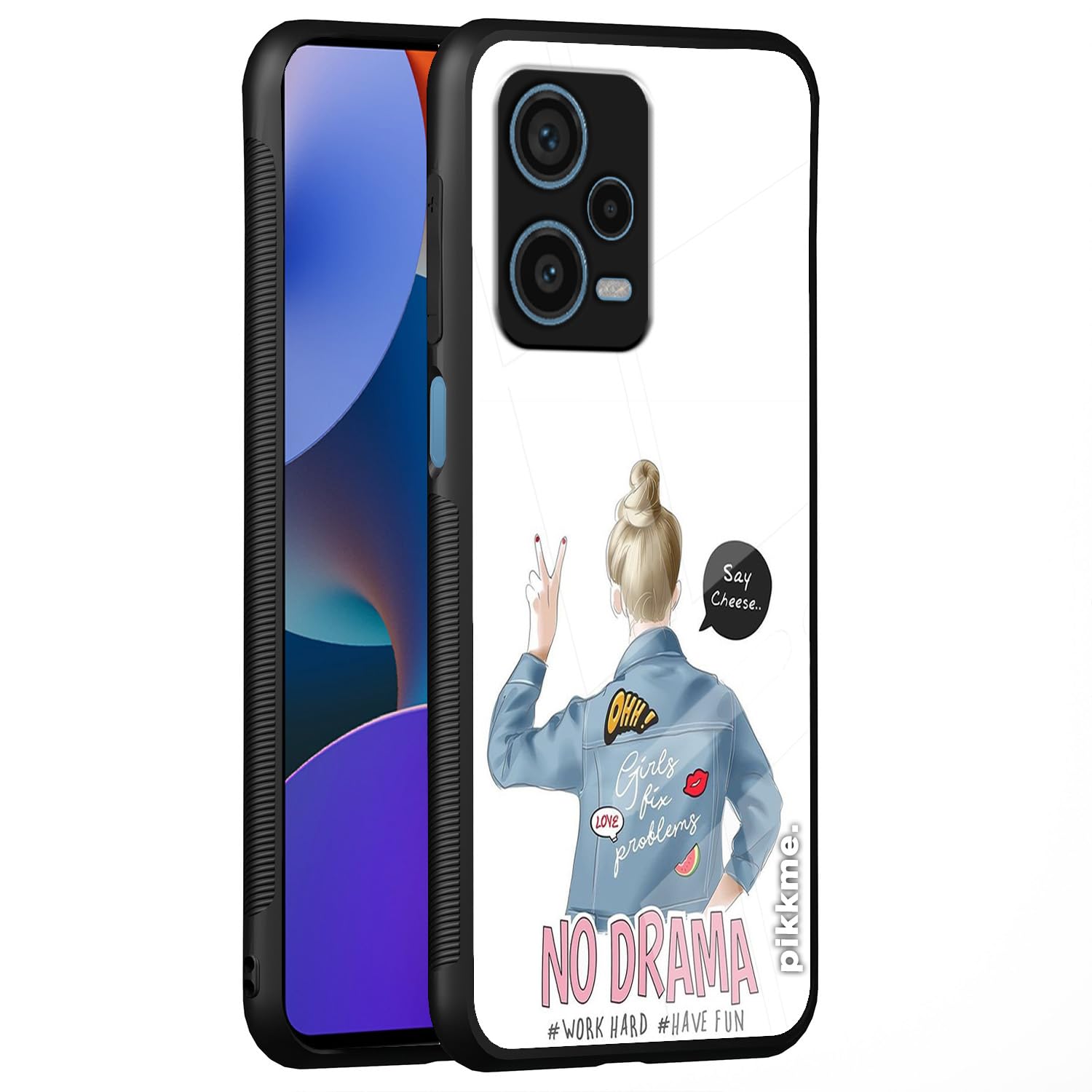 Pikkme Hybrid mobile back cover for Redmi Note 12 Pro Plus 5G