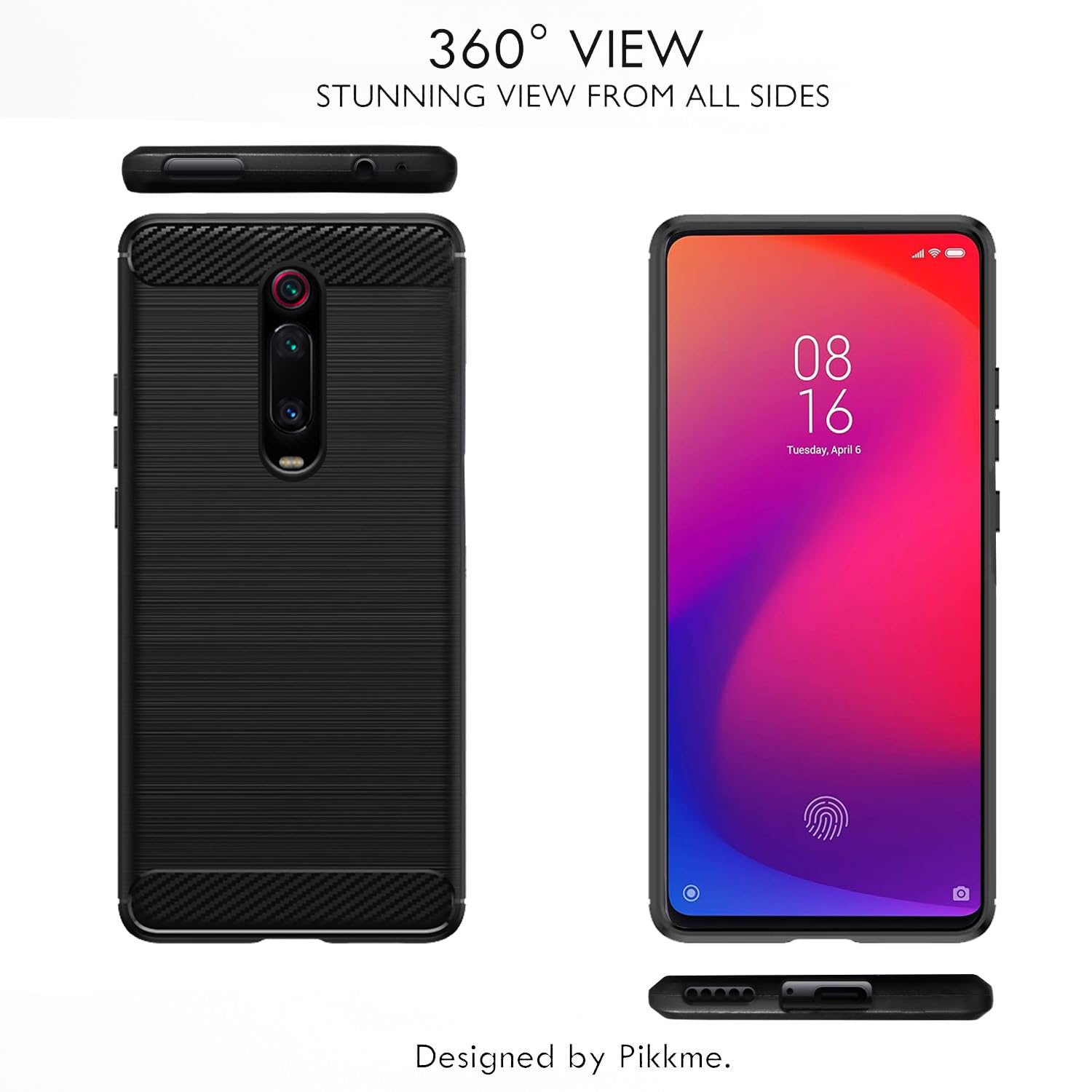 Pikkme black mobile cover for Redmi K20/K20 Pro – photo 3