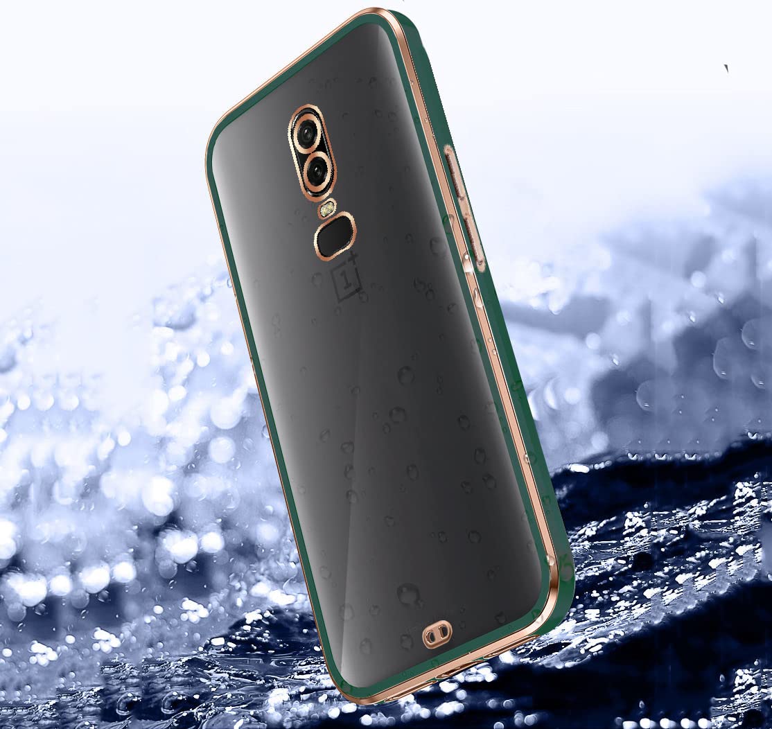 Pikkme green Chrome phone cover for OnePlus 6 – photo 2