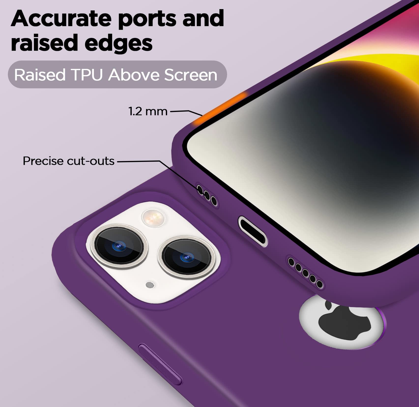 Grape Soft Silicone back cover for iPhone 14 Plus – Pikkme – photo 6