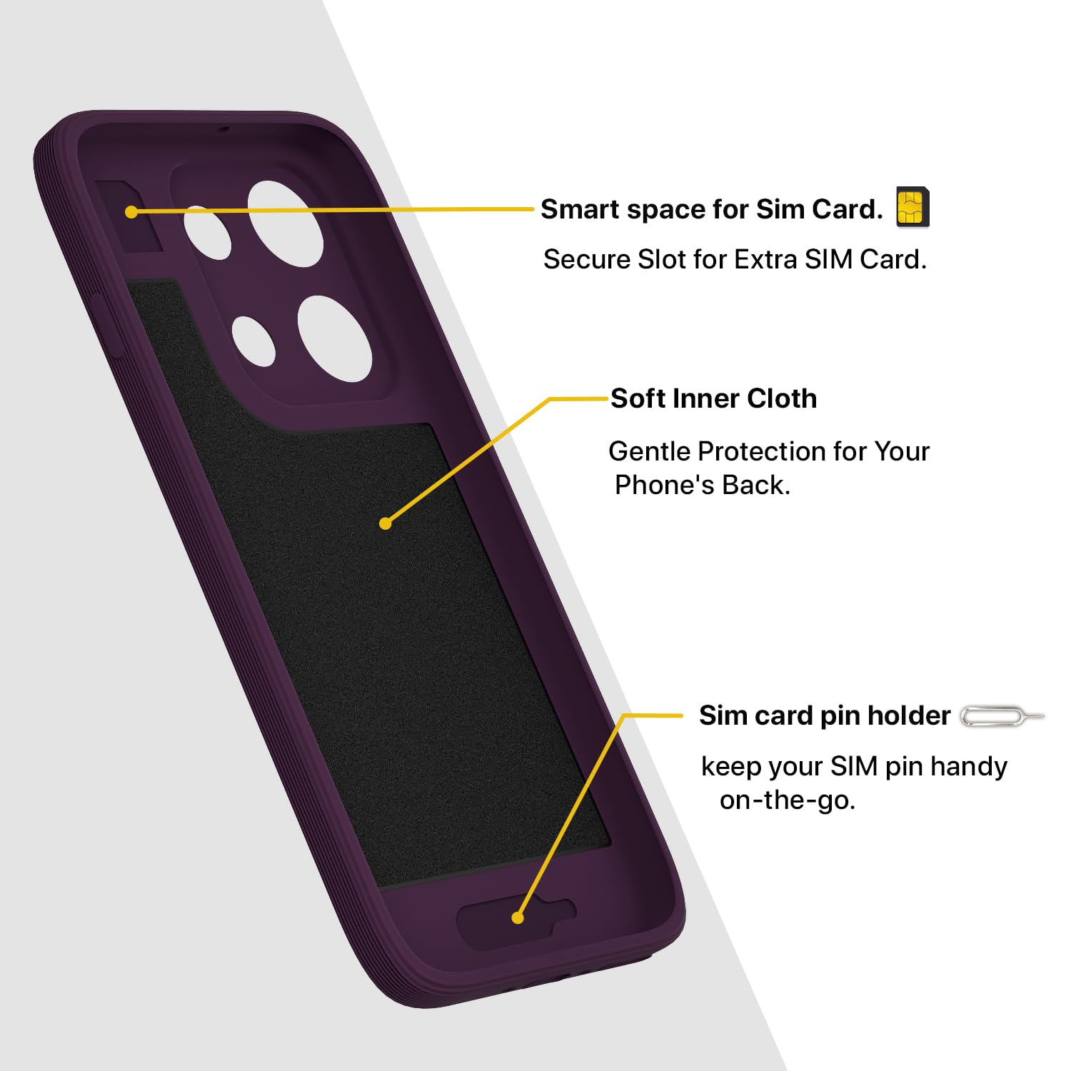 Purple phone cover for Oppo Reno 16 Pro 5G – Pikkme – photo 6