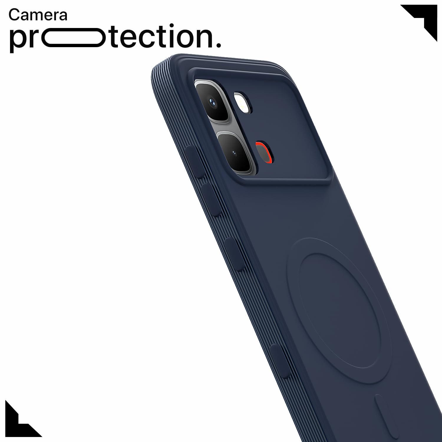 Blue back cover for Infinix Note Edge 5G – Pikkme – photo 5