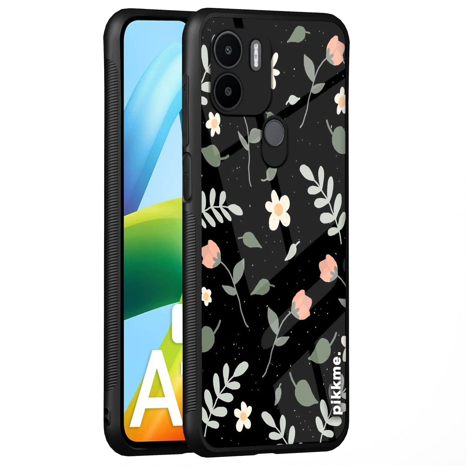 Redmi A1 Plus/A2 Plus/Poco C50 Flower mobile back cover by Pikkme