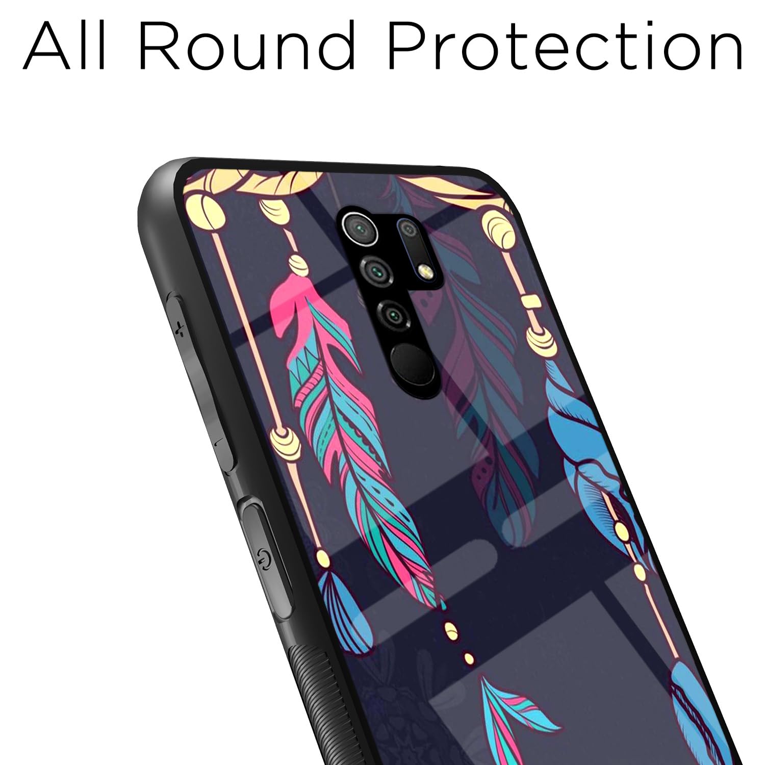 Redmi 9 Prime Flower mobile cover by Pikkme – photo 7
