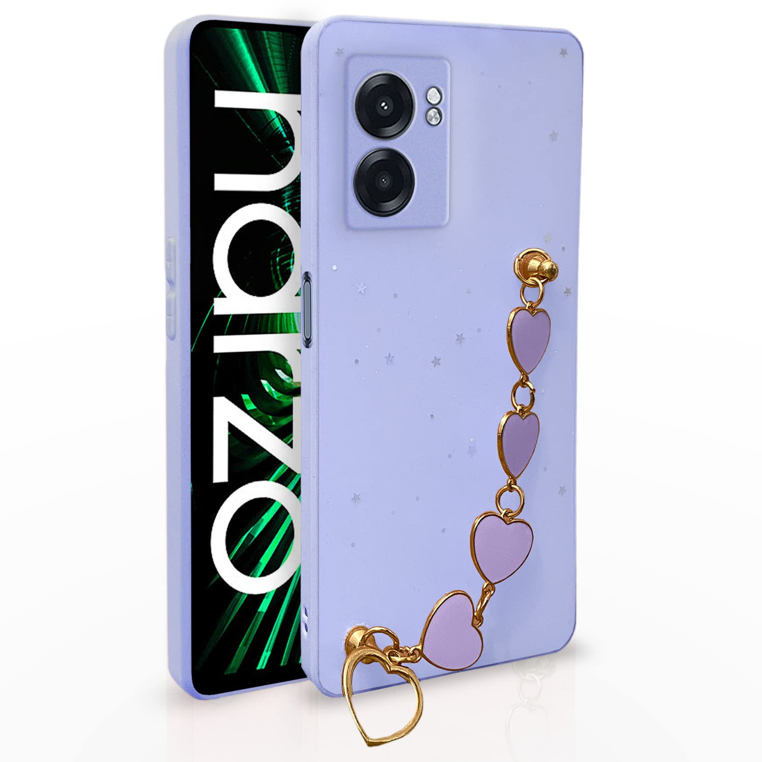 Purple mobile cover for Realme Narzo 50/Oppo K10 5G – Pikkme
