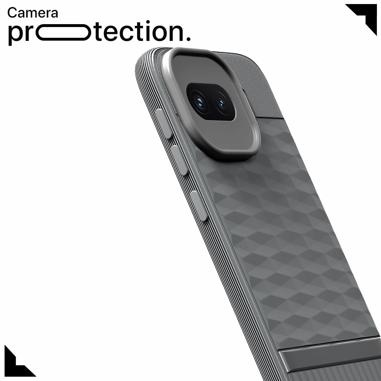 Pikkme grey phone cover for iQOO 15R 5G – photo 5