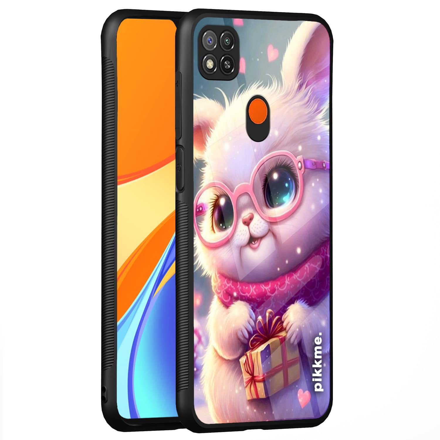Pikkme Hybrid mobile back cover for Redmi 10A/9, Poco C31