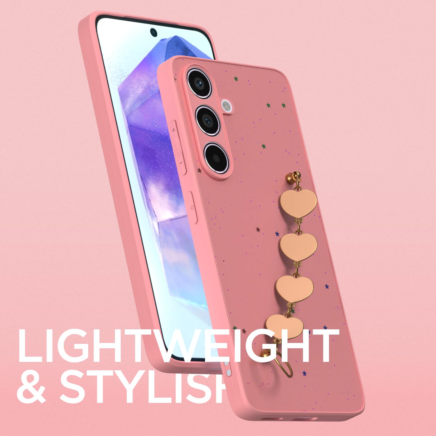 Samsung A55 5G mobile cover in pink by Pikkme – photo 6