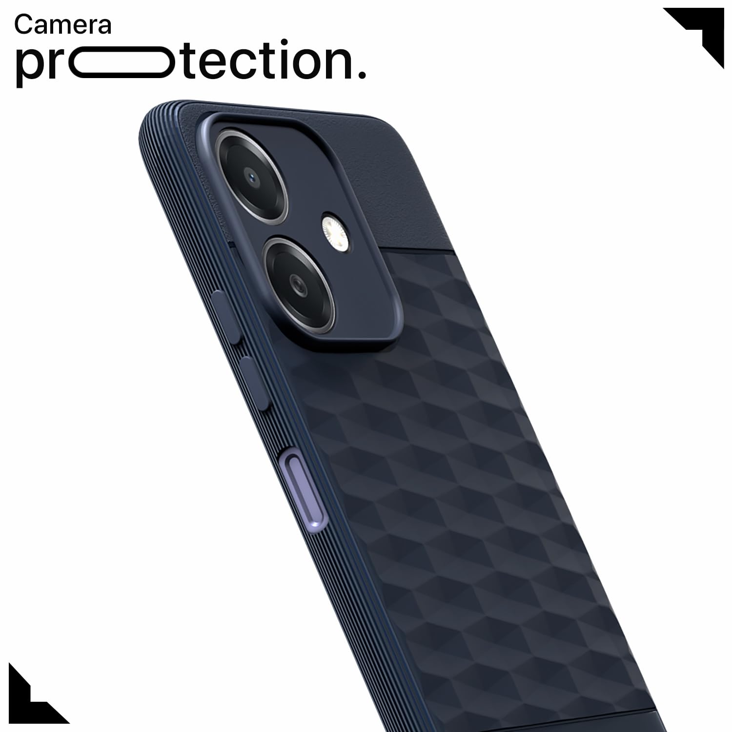 Pikkme Realme C61 / Realme Narzo N61 Gencase Back Cover (Blue)