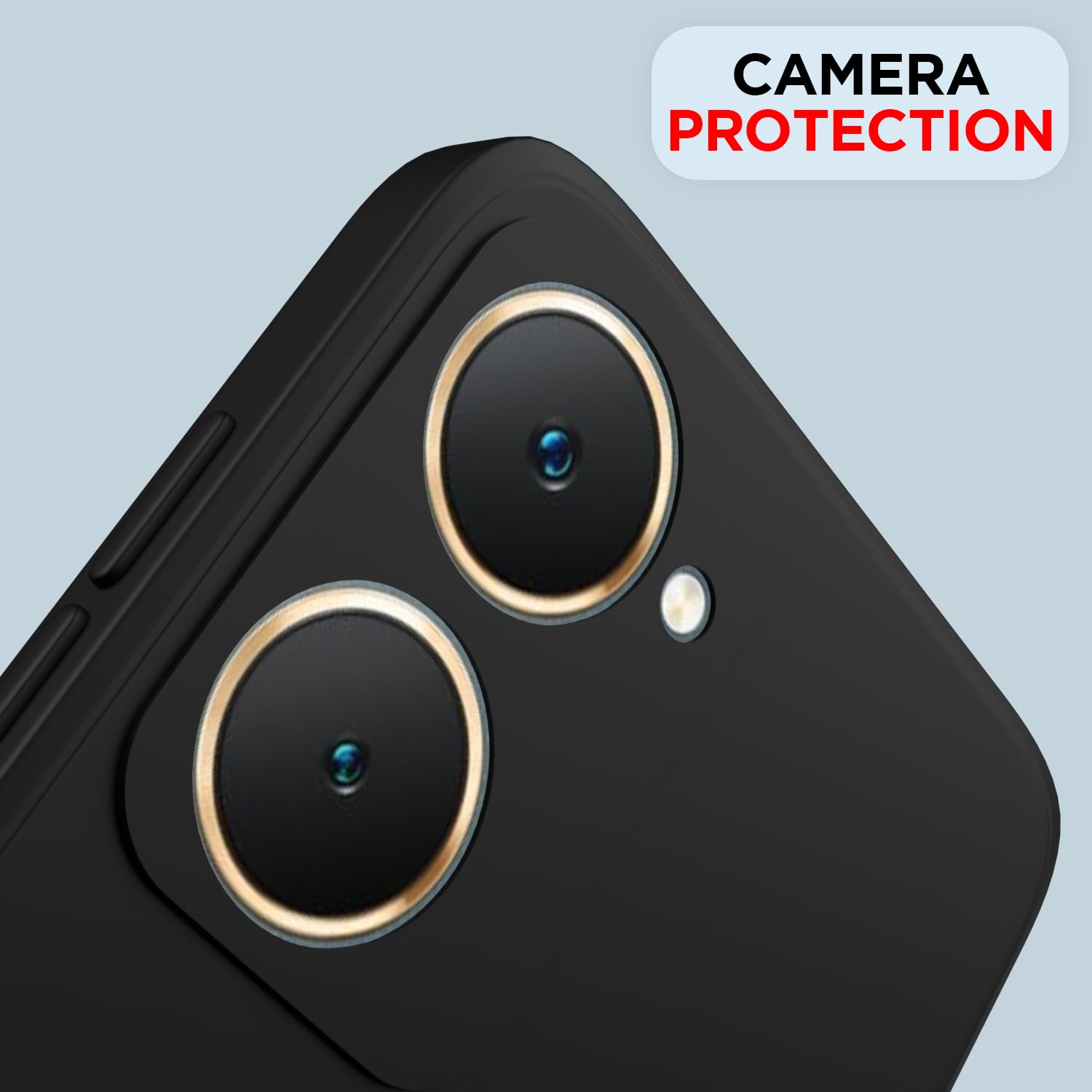 Black mobile cover for iQOO Z9 Lite 5G/Vivo T3 Lite 5G/Vivo Y18/Y18e/Y03 – Pikkme – photo 5