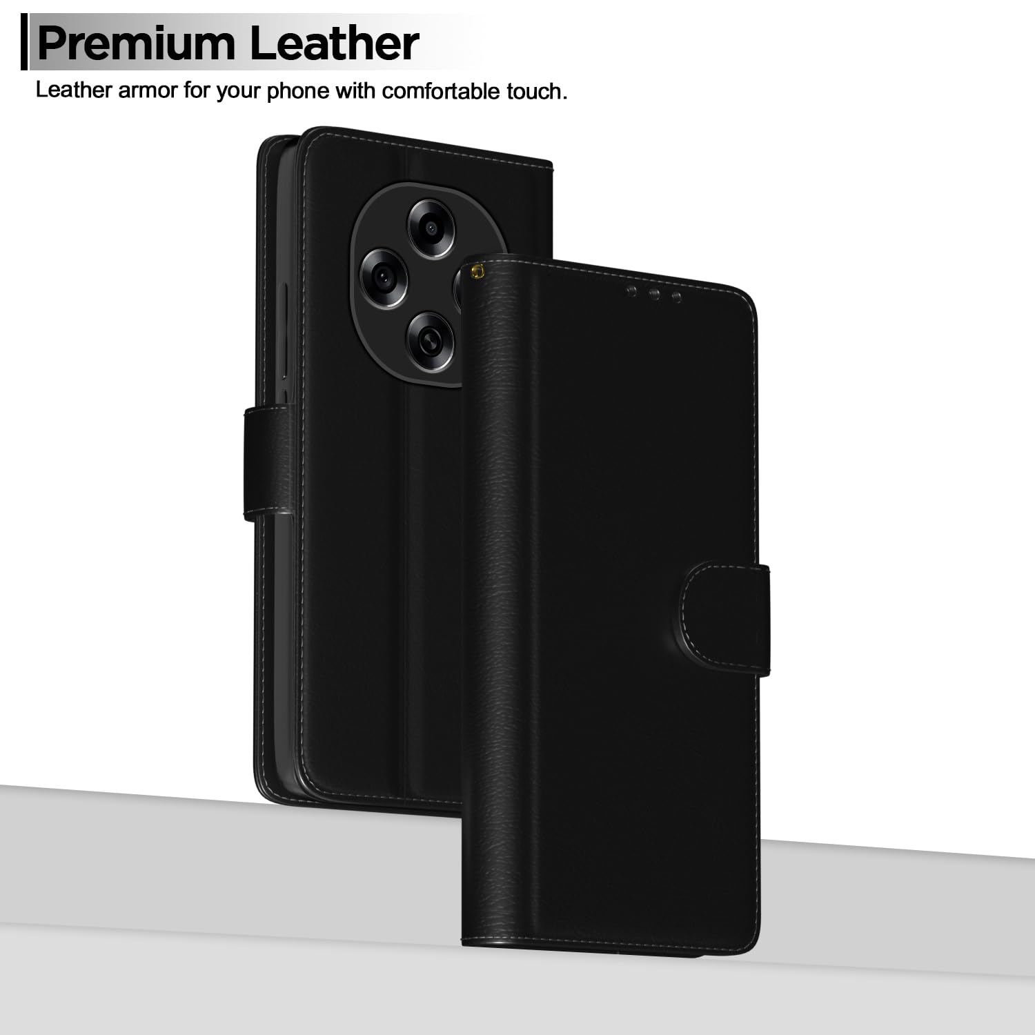 Black flip cover for Oppo F31 Pro 5G – Pikkme – photo 2