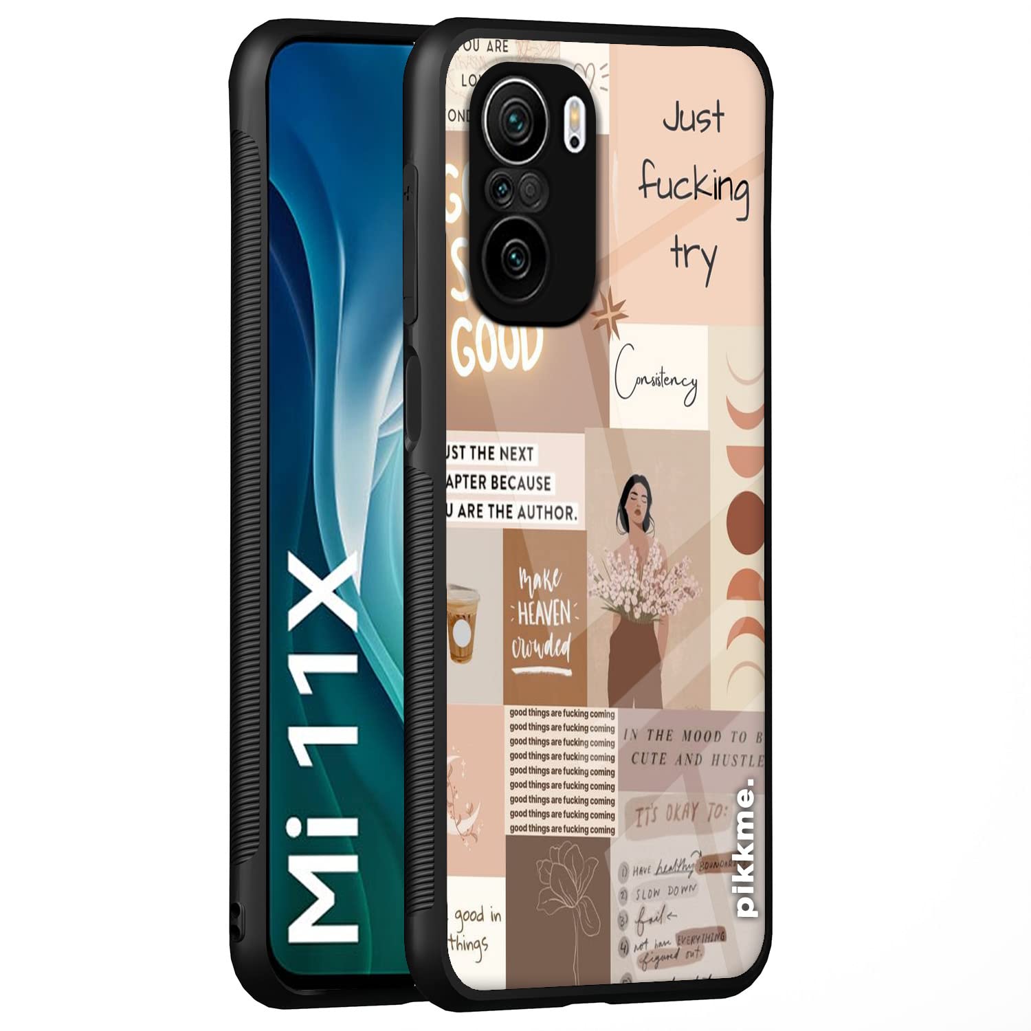 Pikkme Mi 11X/11X Pro Hybrid back cover