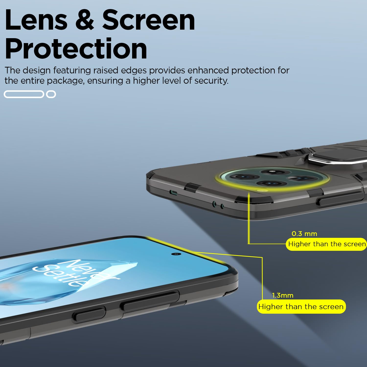 OnePlus 12 5G back cover in black by Pikkme – photo 2