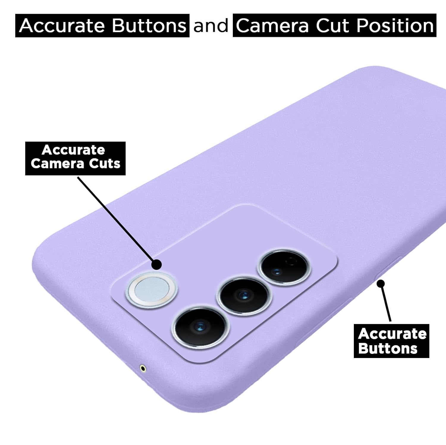 Pikkme Vivo V27/V27 Pro 5G purple mobile cover – photo 3