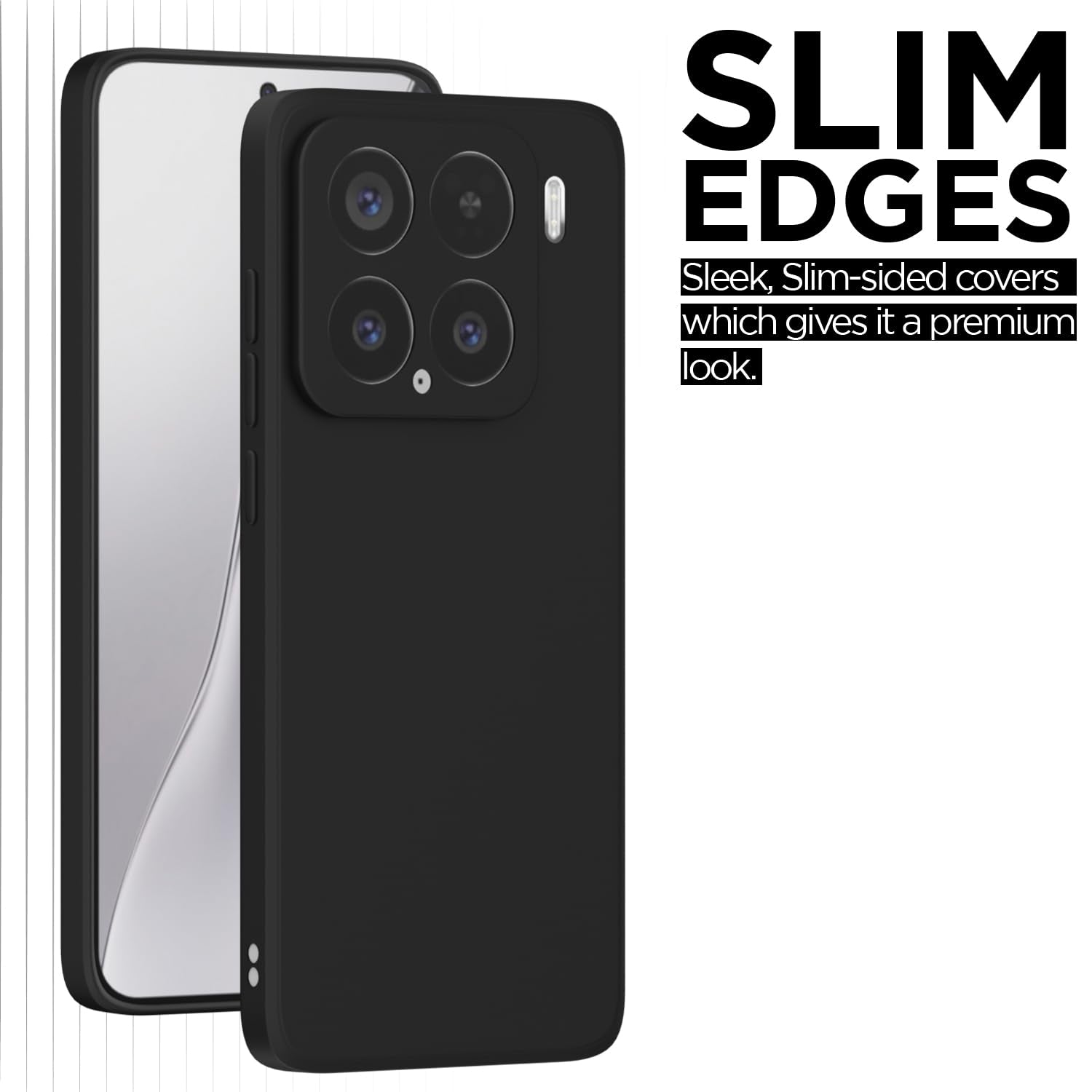 Pikkme black Matte phone cover for Xiaomi 15 – photo 6