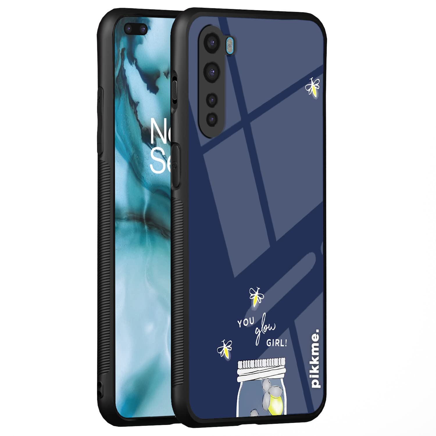 Pikkme Hybrid mobile back cover for OnePlus Nord