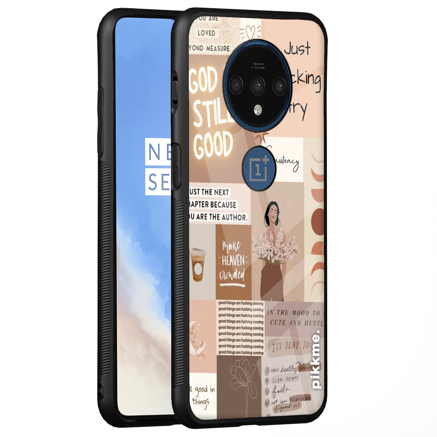 Pikkme OnePlus 7T Hybrid back cover