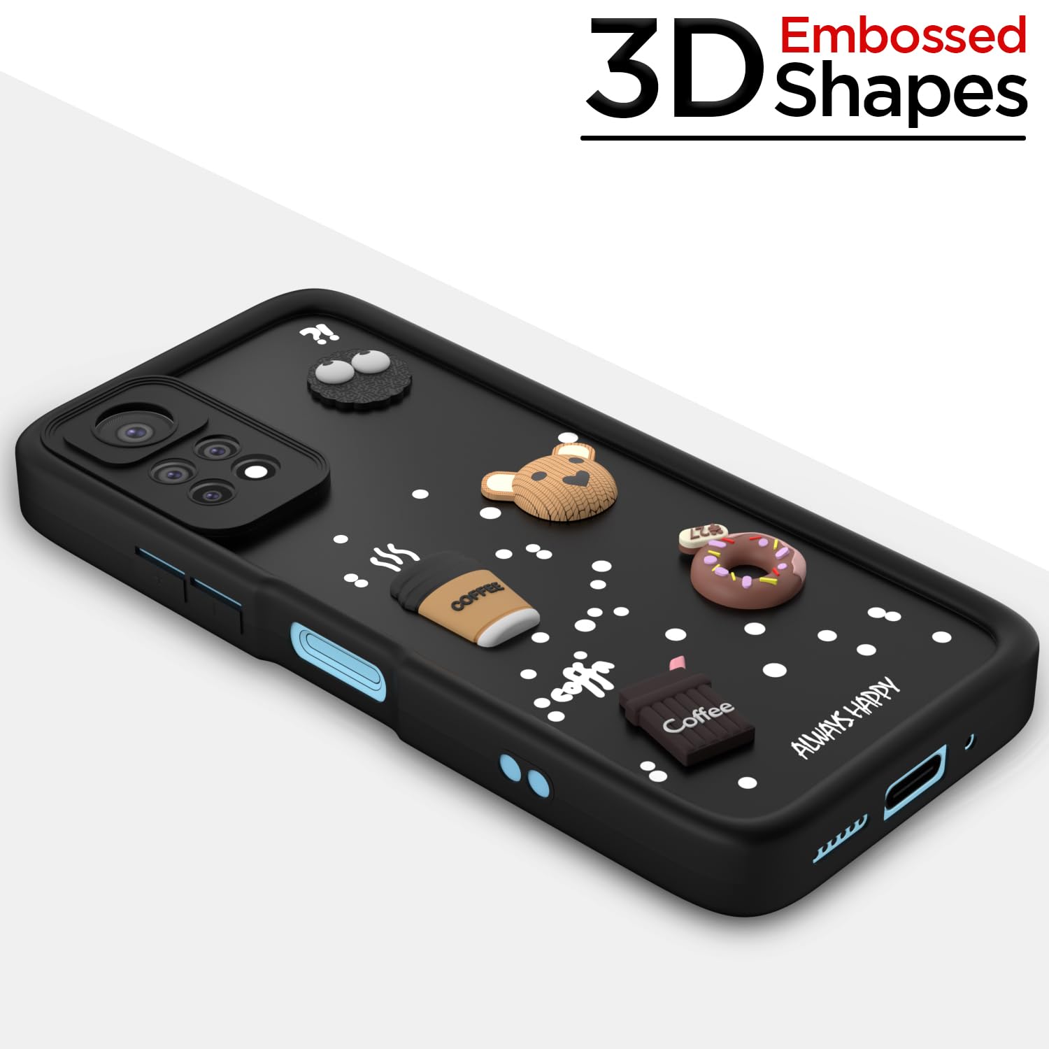 Pikkme Redmi Note 11 Pro black phone cover – photo 3