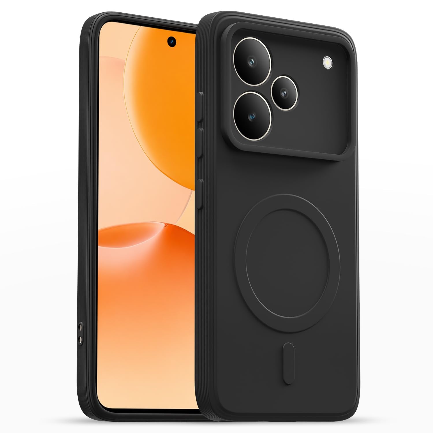 Pikkme Realme P4 Pro 5G black back cover