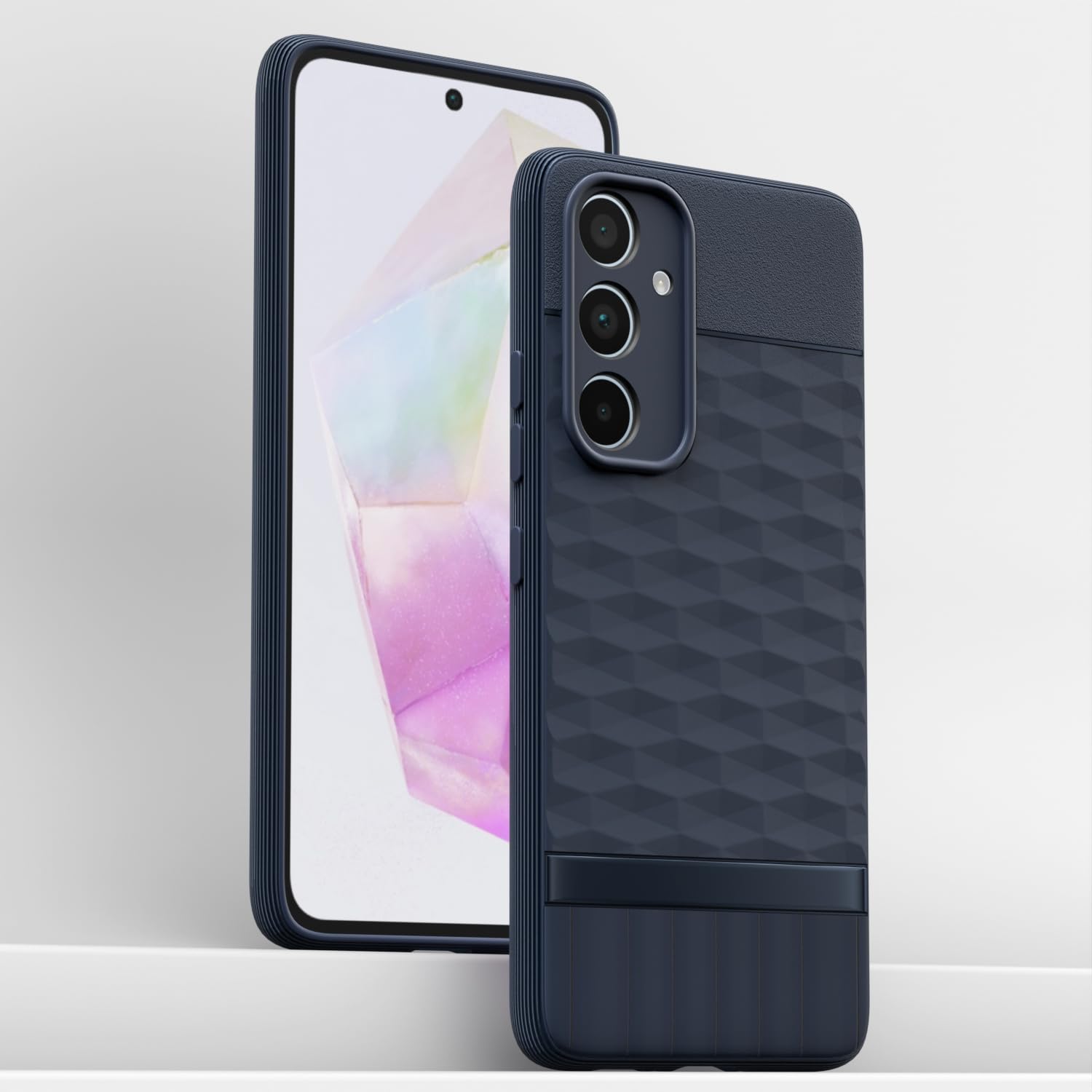 Pikkme Samsung Galaxy A35 5G Gencase Back Cover (Blue)