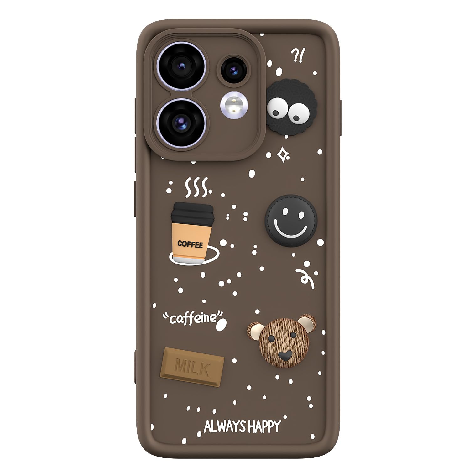 Pikkme Oppo Reno 16 5G brown phone cover – photo 7