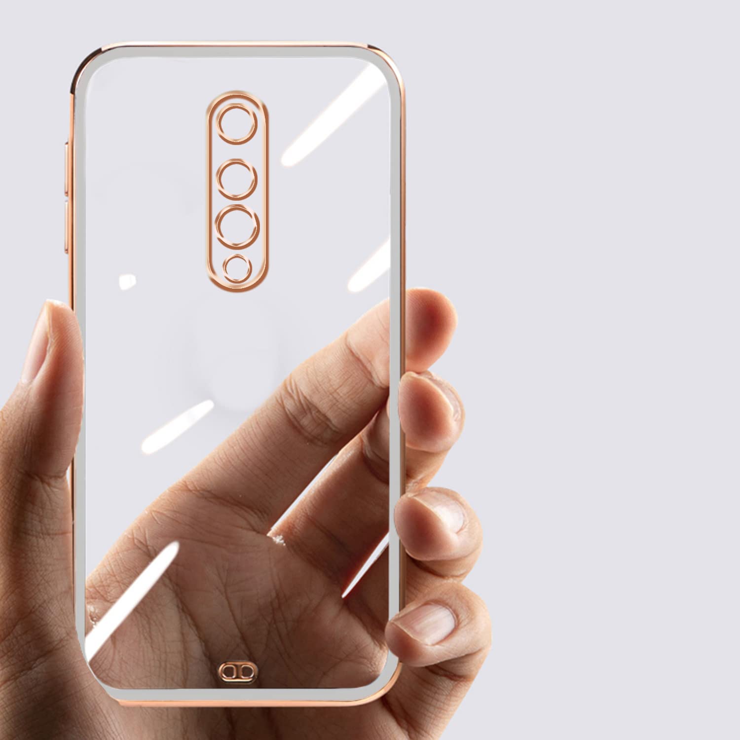 OnePlus 8 Chrome mobile back cover in white by Pikkme – photo 5