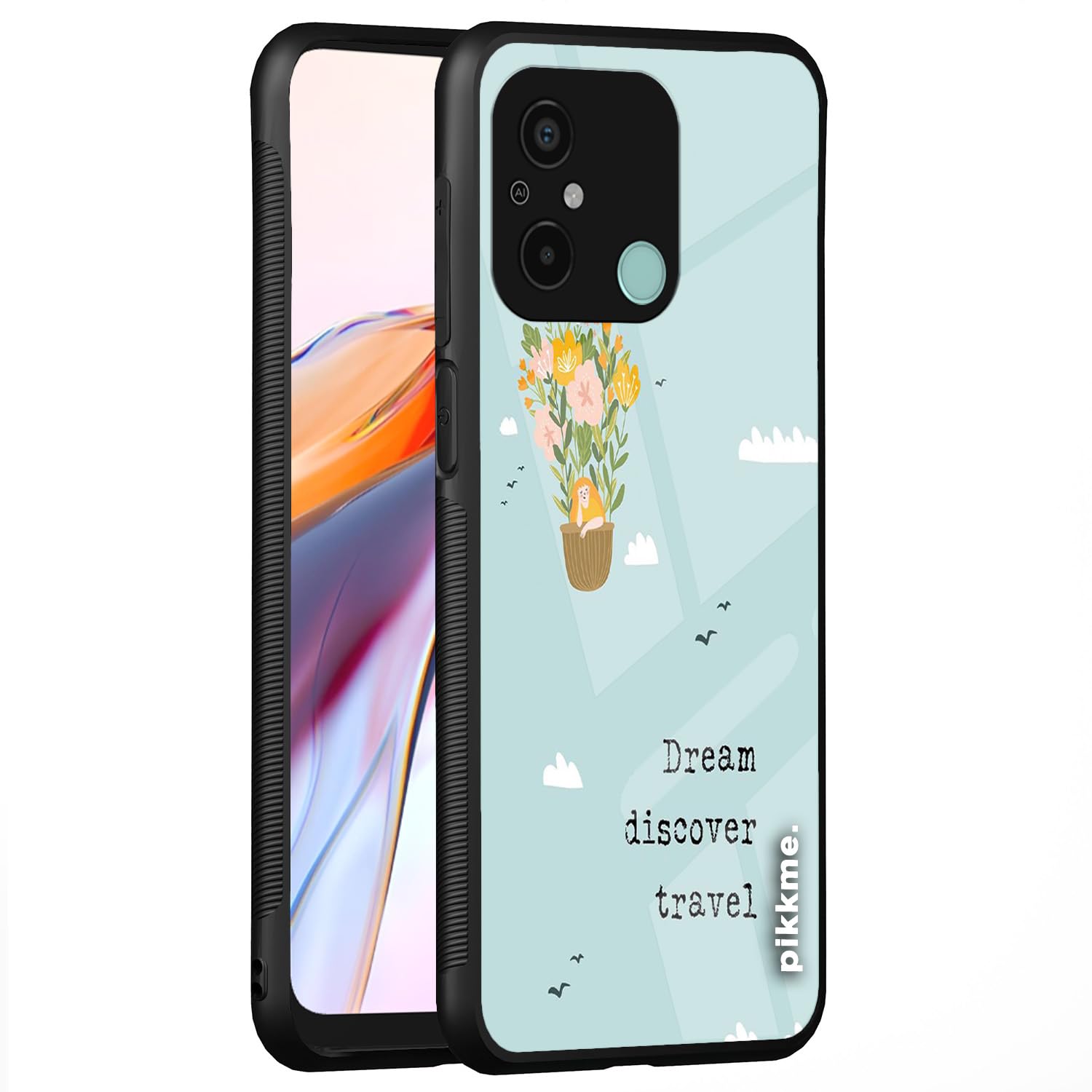 Redmi 12C/Poco C55 mobile back cover by Pikkme