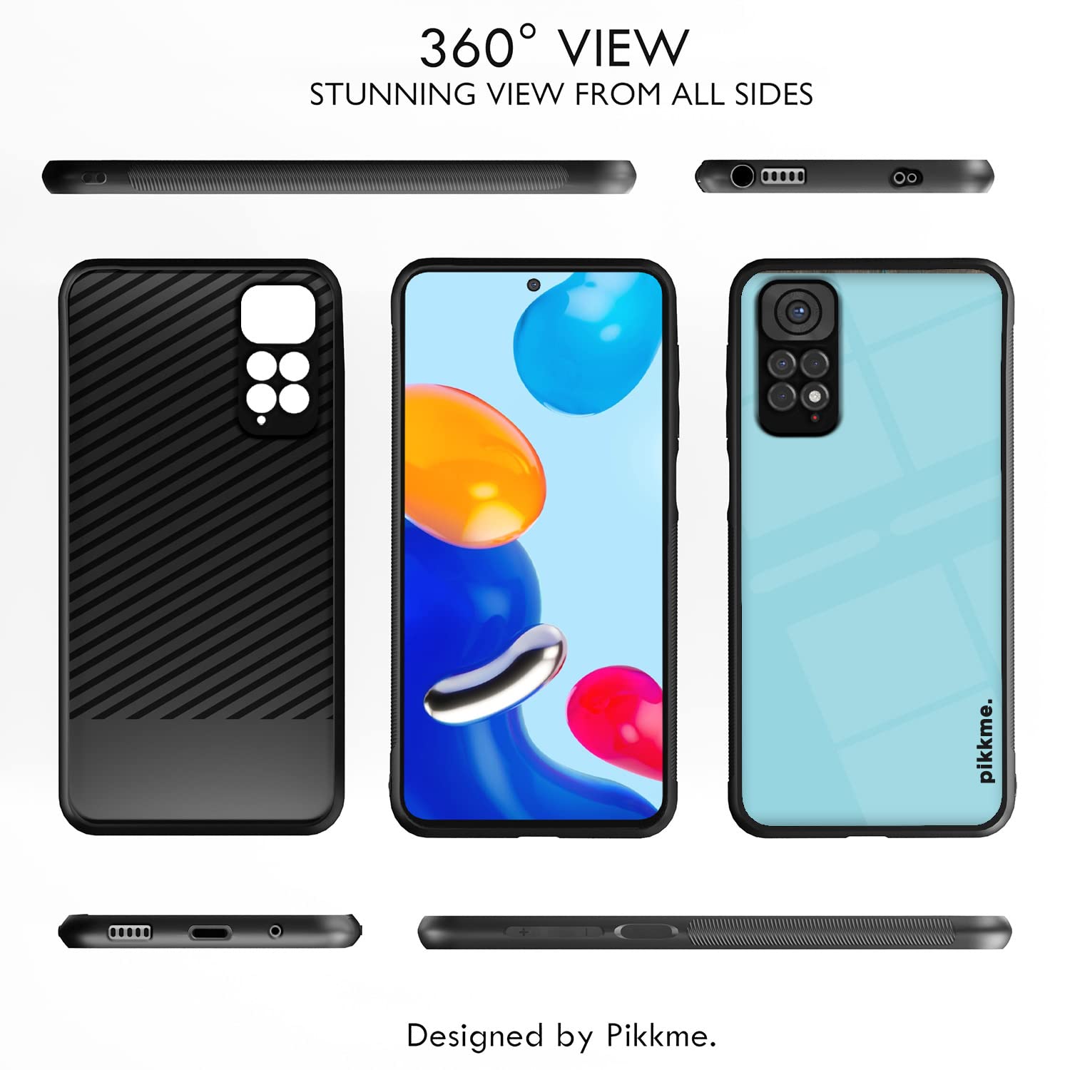 Hybrid Mobile back cover for Redmi Note 11/Note 11s – Pikkme – photo 2
