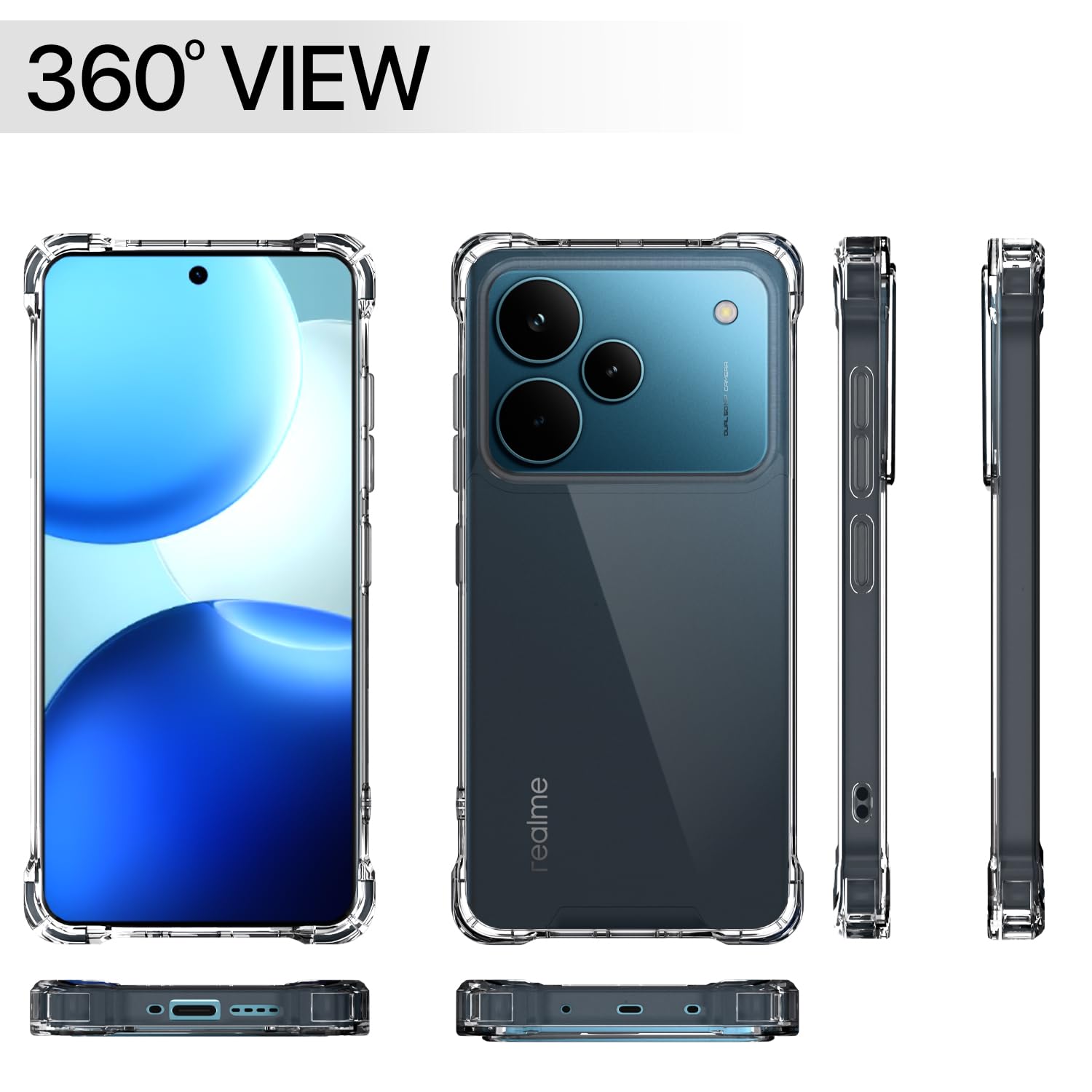 Pikkme transparent phone cover for Realme P4 Pro 5G – photo 7