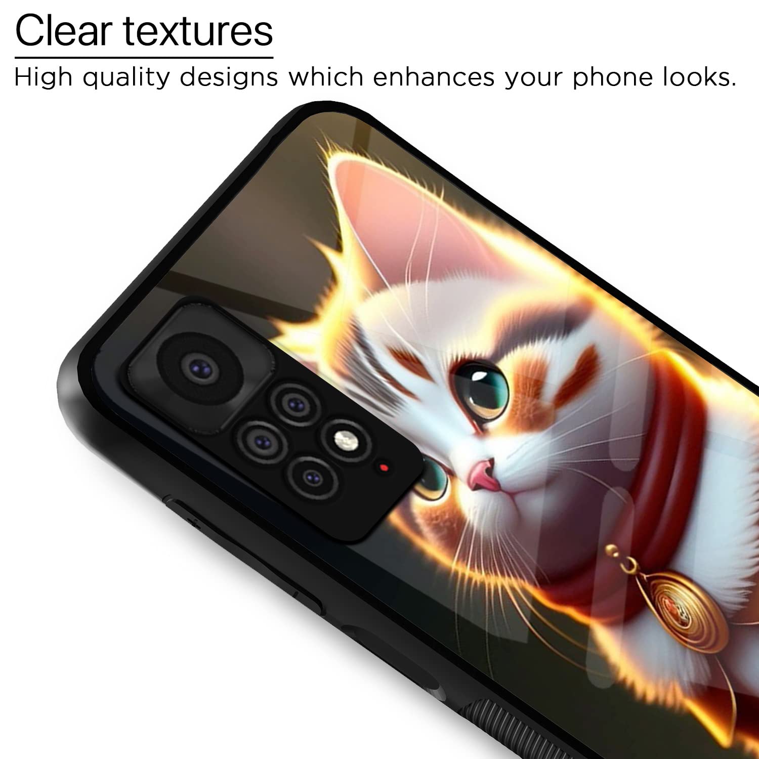 Pikkme Cat mobile back cover for Redmi Note 11 Pro/Note 11 Pro Plus 5G – photo 4