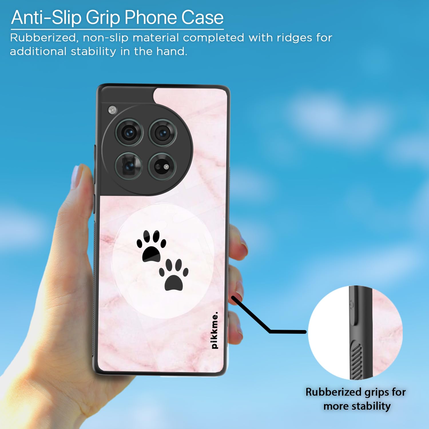 Pikkme OnePlus 12R 5G Hybrid mobile cover – photo 5