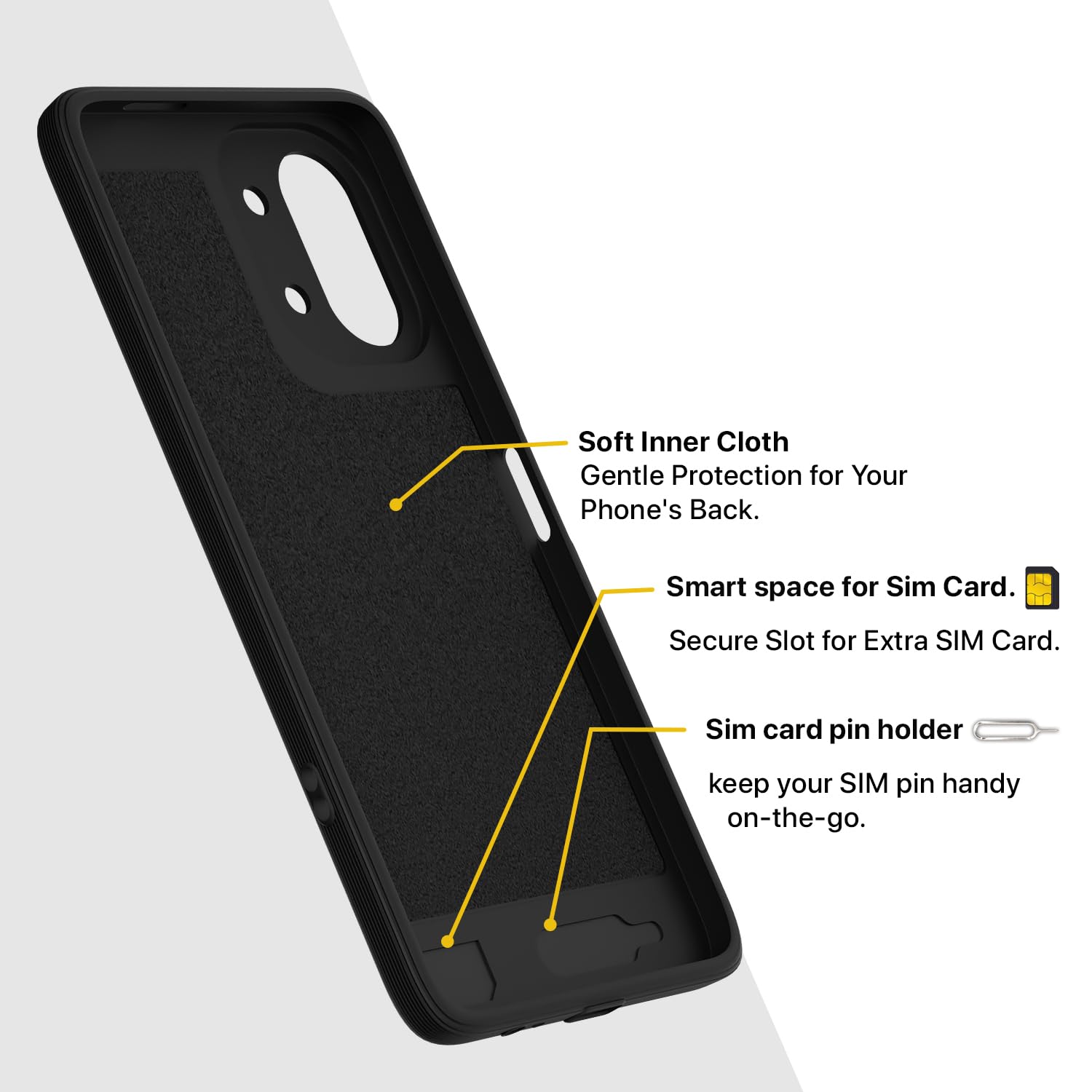 Tecno Spark Go 3 MagSafe mobile cover in black by Pikkme – photo 6