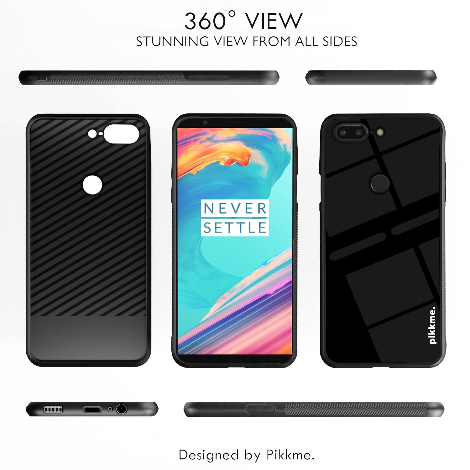 Pikkme Hybrid mobile back cover for OnePlus 5T – photo 2