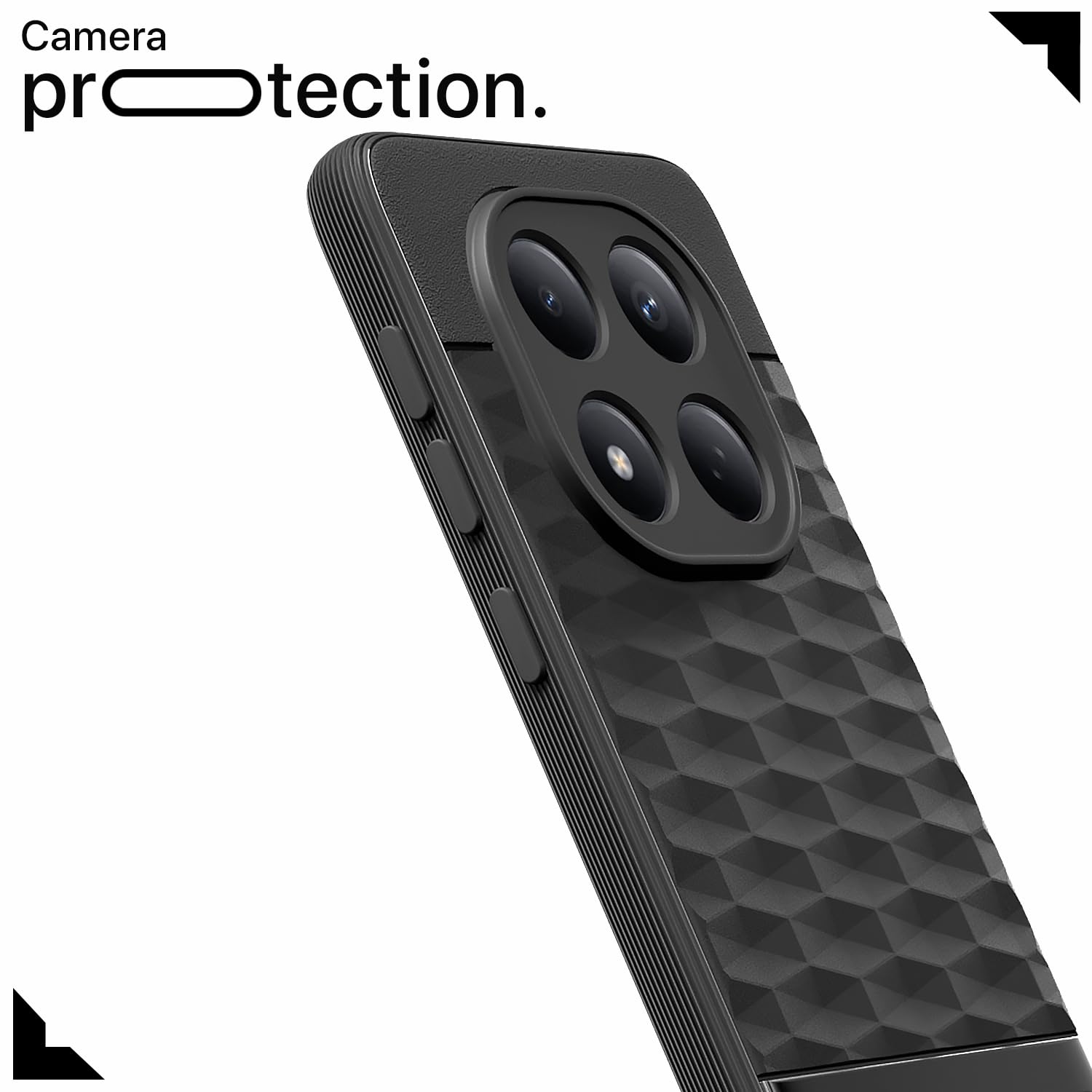 Pikkme black back cover for Redmi Note 15 Pro 5G – photo 5