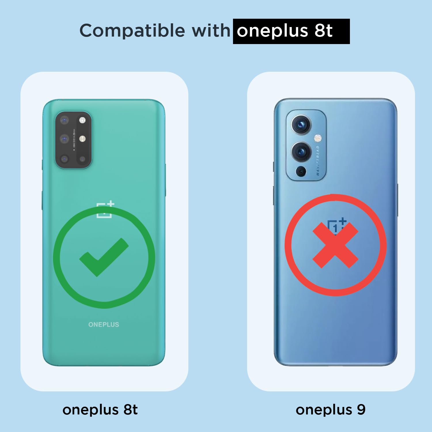 Pikkme transparent mag-safe phone cover for OnePlus 8T/9R – photo 4