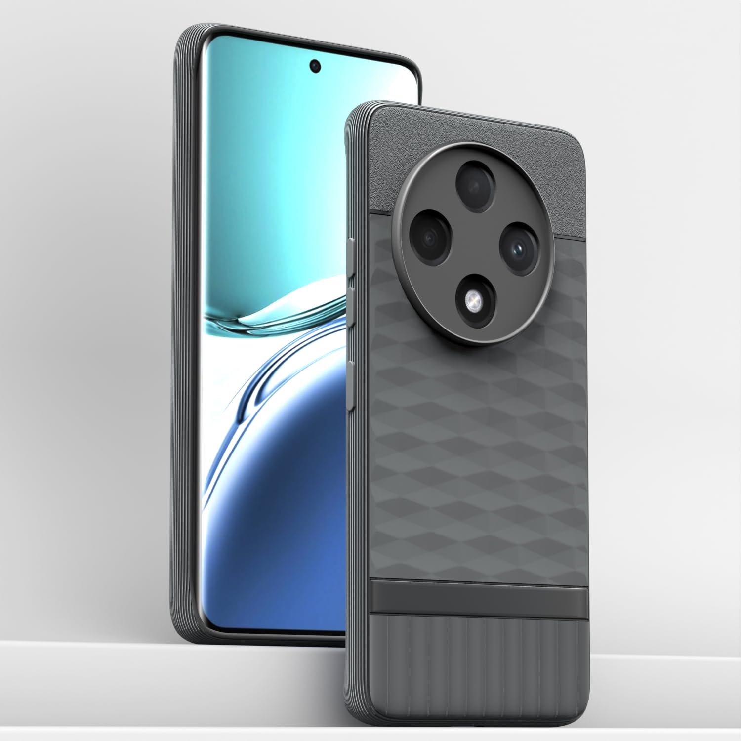 Pikkme Oppo F27 Pro Plus 5G Gencase Back Cover (Grey)