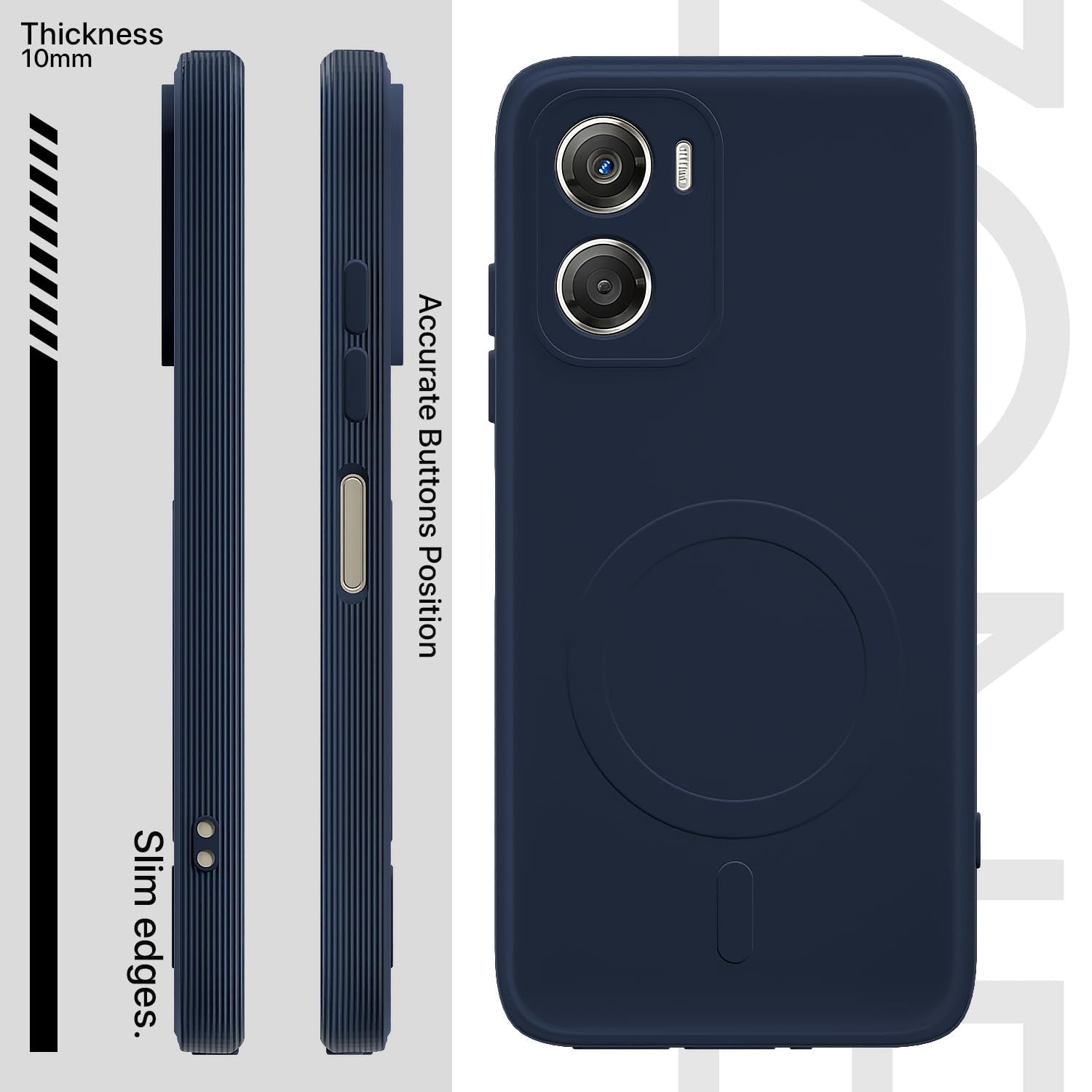 Blue phone cover for Moto G06 Power – Pikkme – photo 3