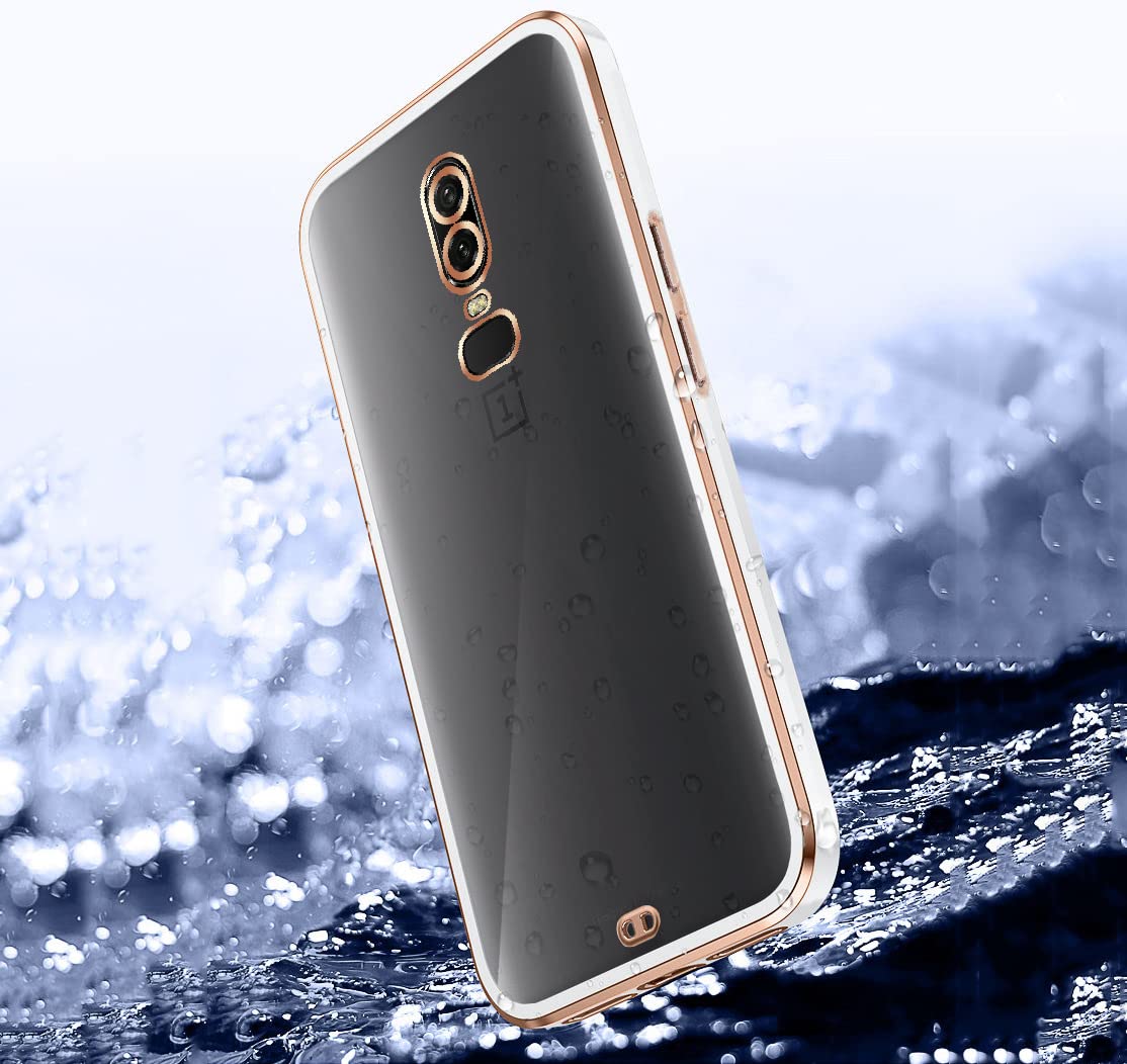 White Chrome mobile cover for OnePlus 6 – Pikkme – photo 2