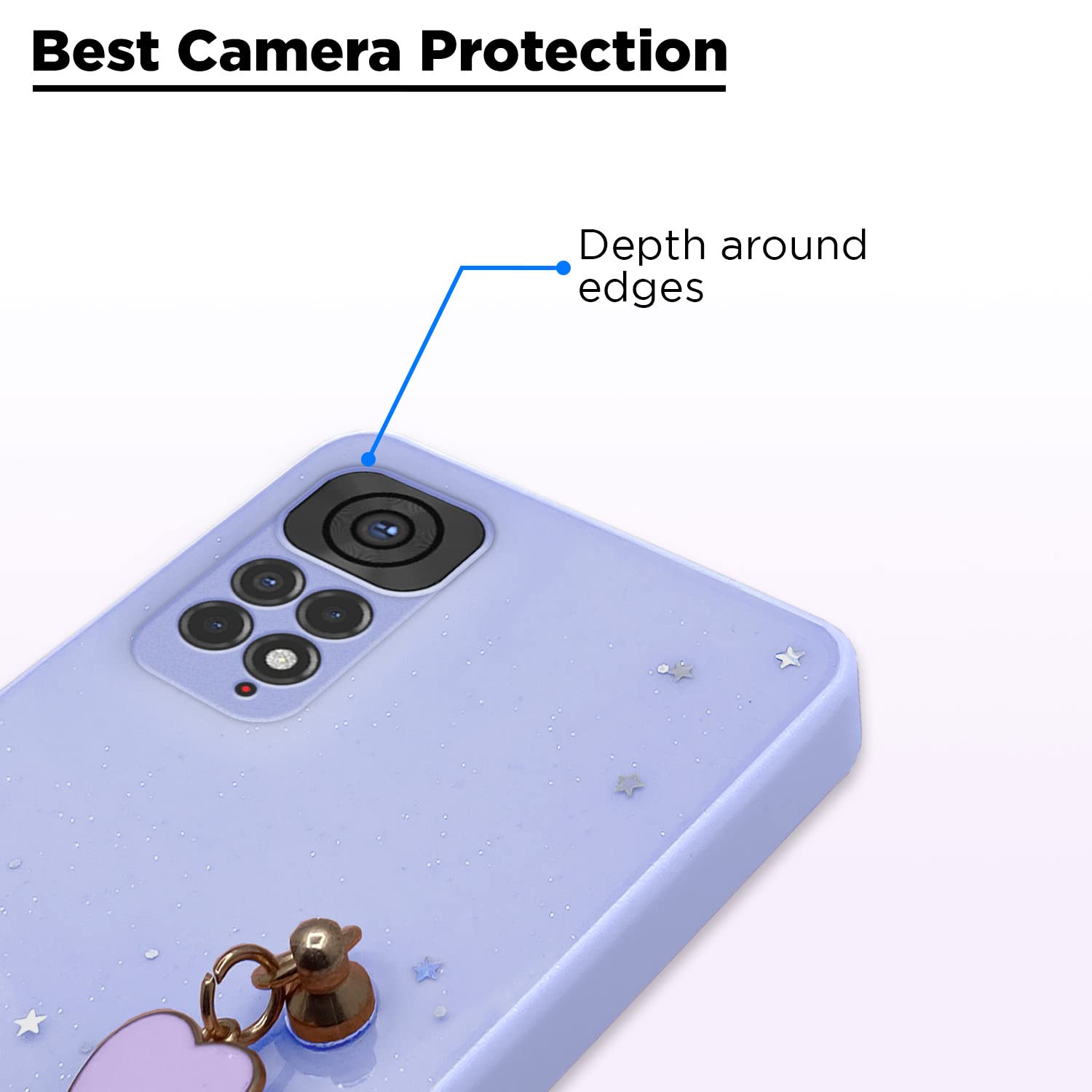 Pikkme purple back cover for Redmi Note 11/Note 11S – photo 2