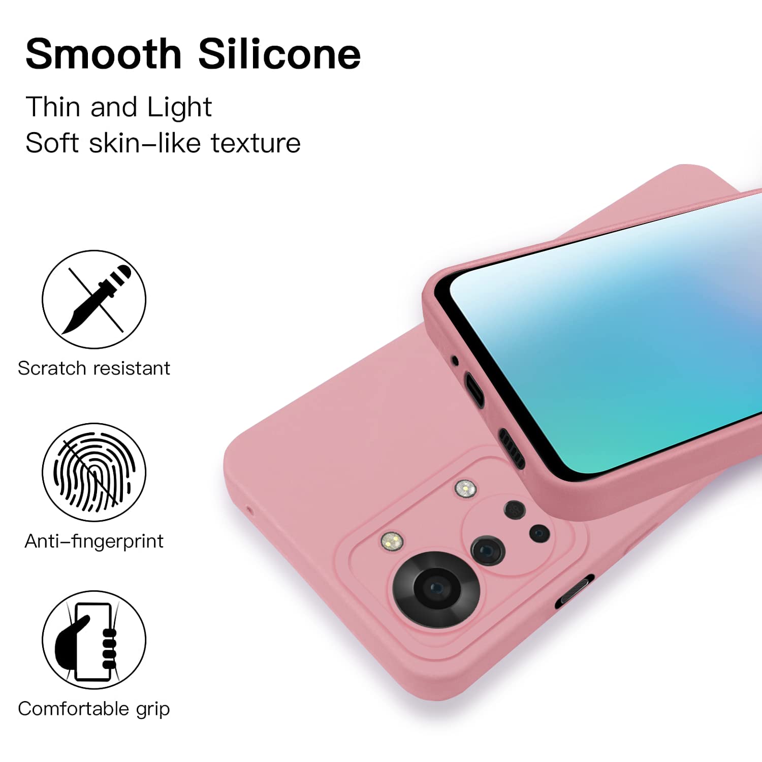 OnePlus Nord 2T mobile cover in pink by Pikkme – photo 3