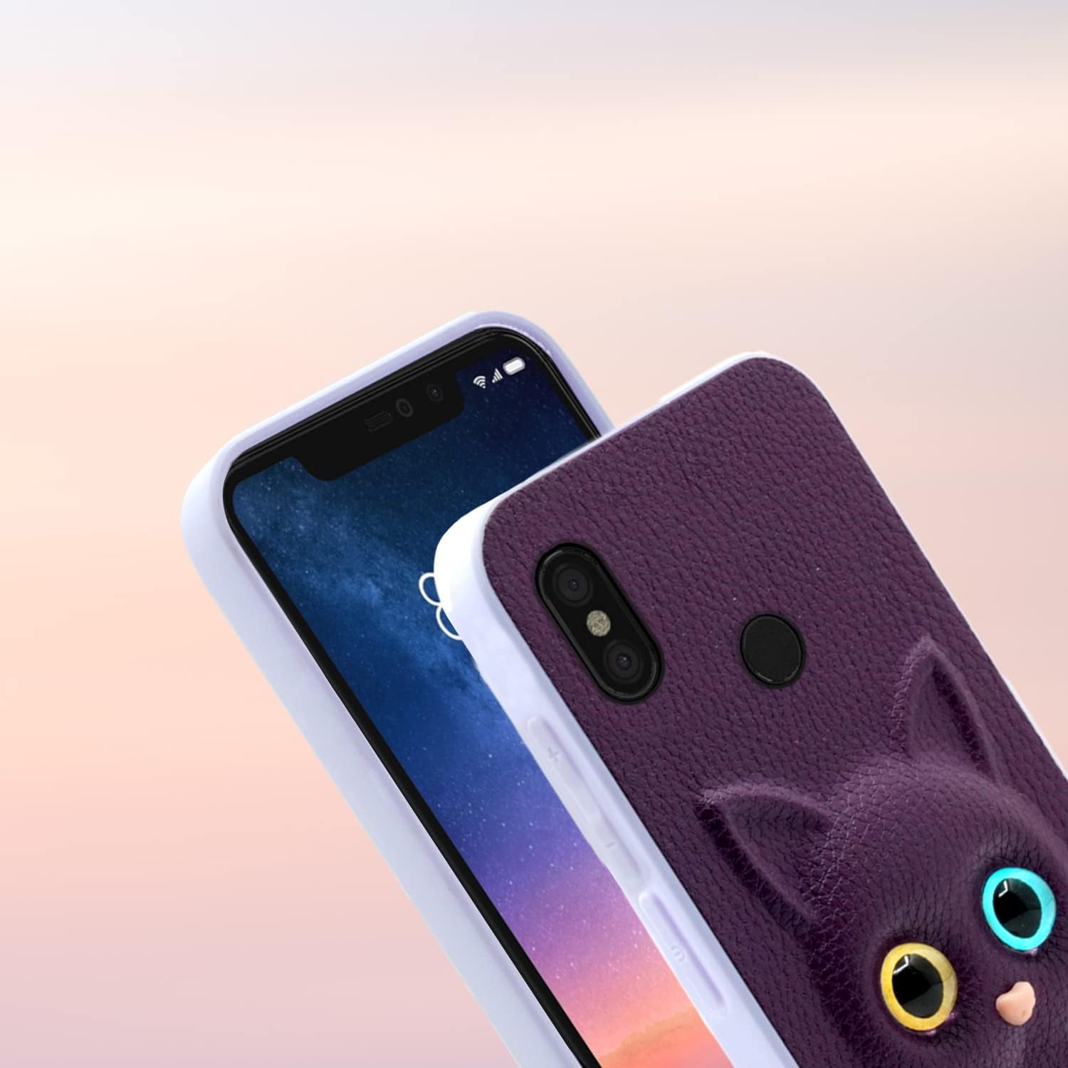 Purple Cat back cover for Redmi Note 6 Pro – Pikkme – photo 7