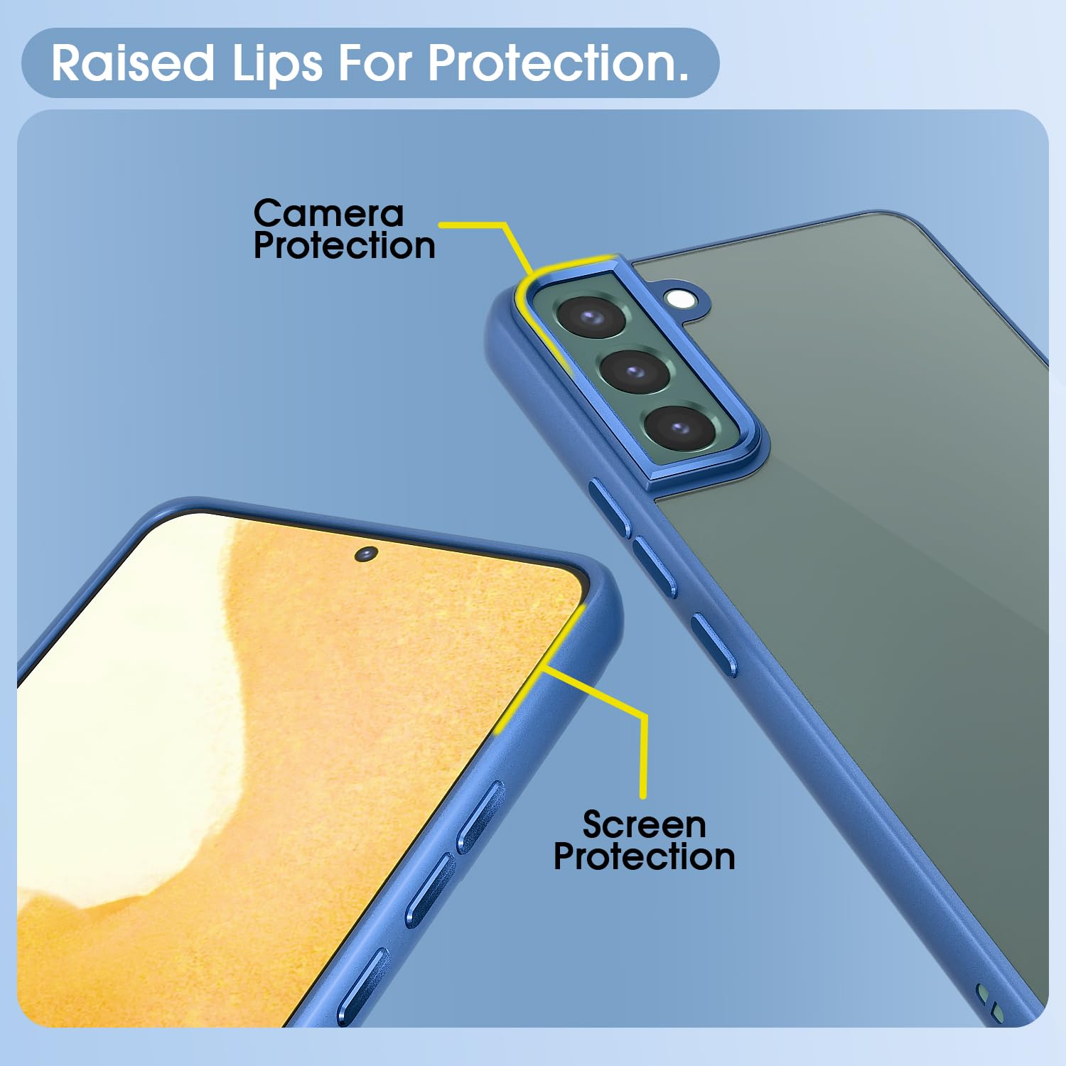 Indigo mobile cover for Samsung S22 Plus 5G – Pikkme – photo 4