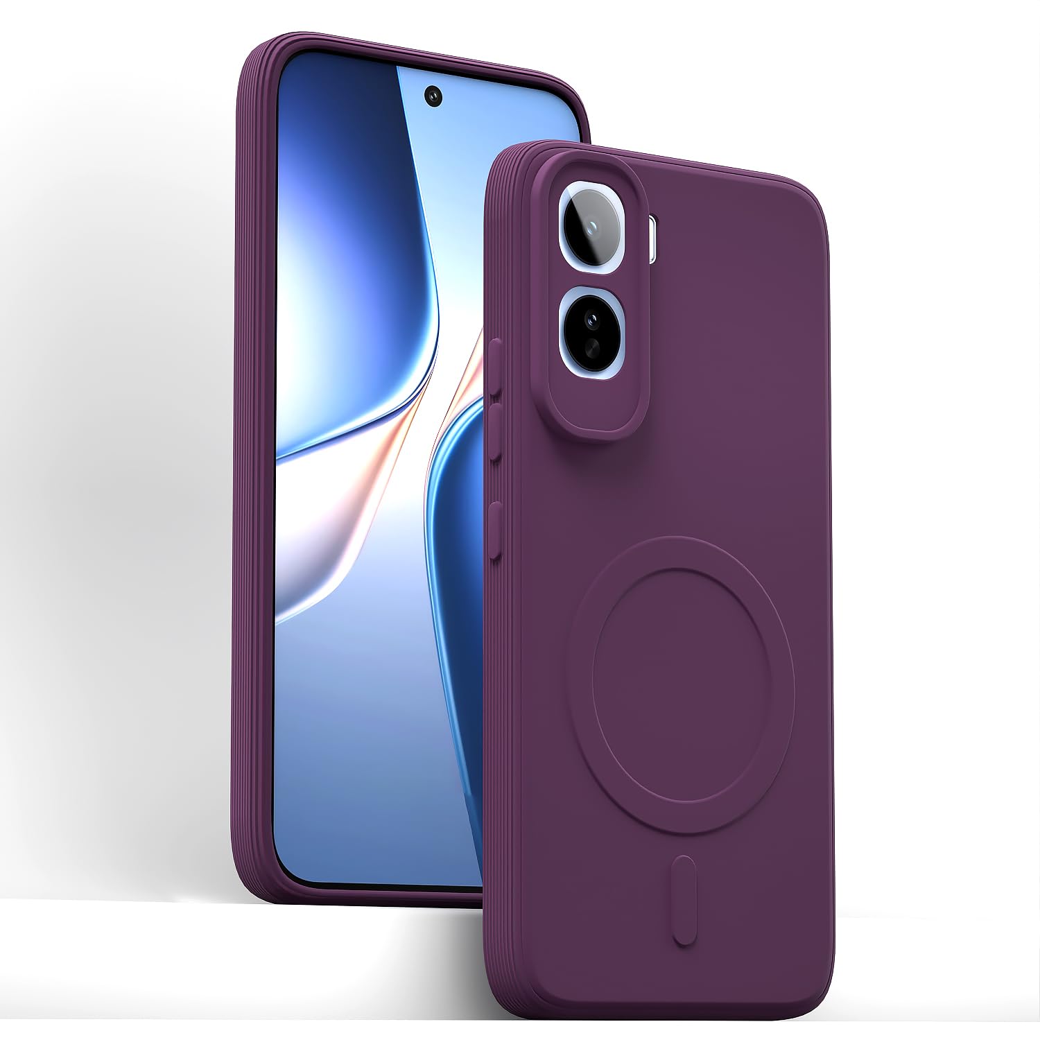 Pikkme Vivo T5 Pro 5G MagSafe purple mobile back cover – photo 2