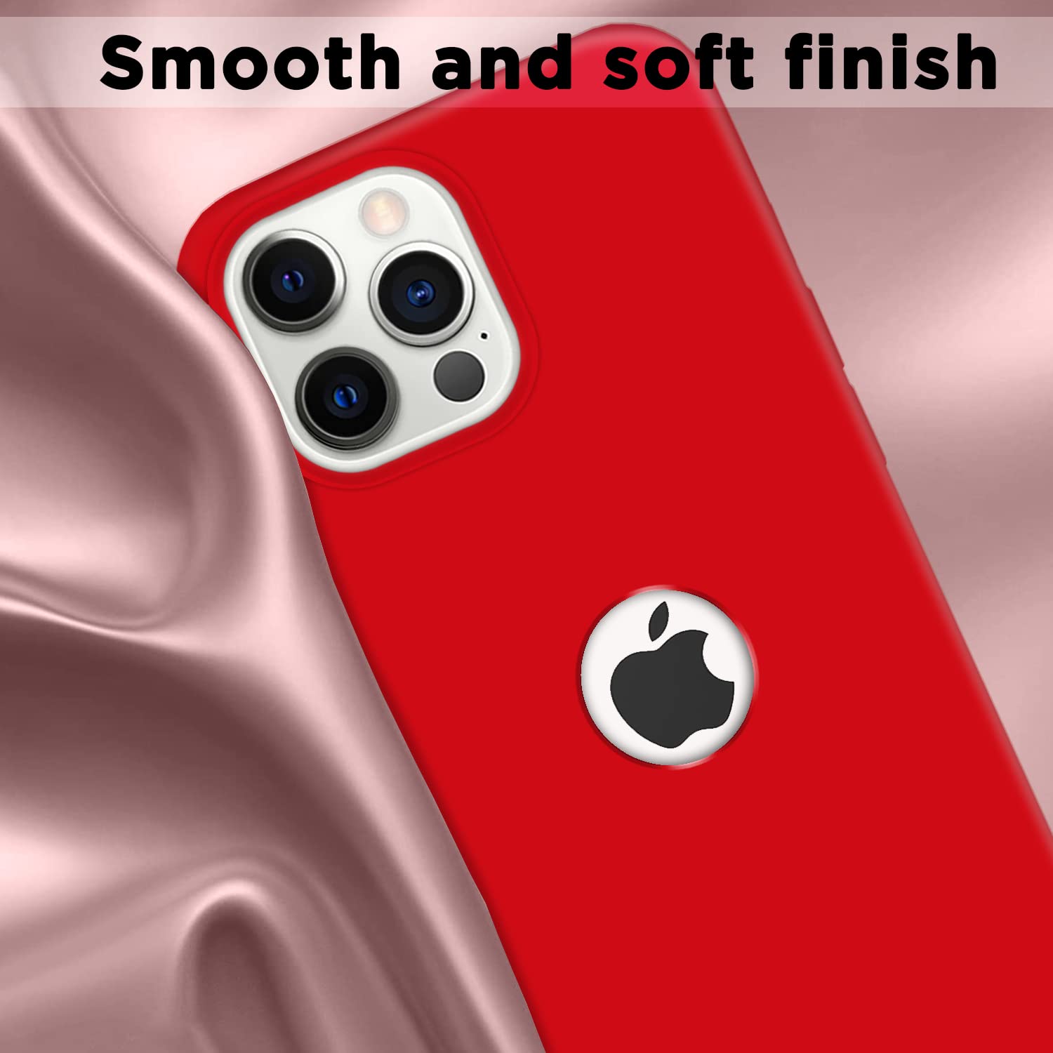 Pikkme iPhone 14 Pro Soft Silicone red back cover – photo 6