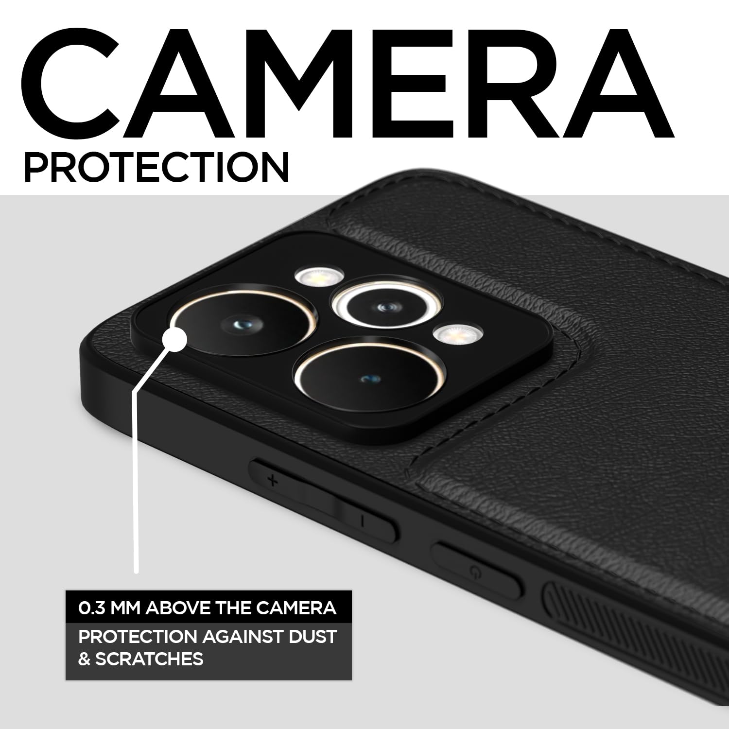 Pikkme black mobile cover for Realme 15 Pro 5G – photo 3